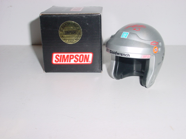 1995 Dale Earnhardt 1/4th Goodwrench "Silver" Mini Helmet