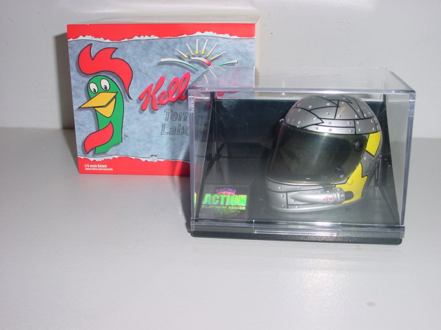 1998 Terry Labonte 1/4th Kelloggs "Iron Man II" mini helmet