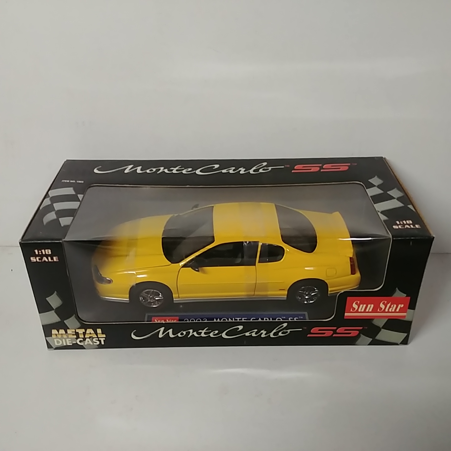 2003 Chevrolet 1/18th Monte Carlo SS Yellow