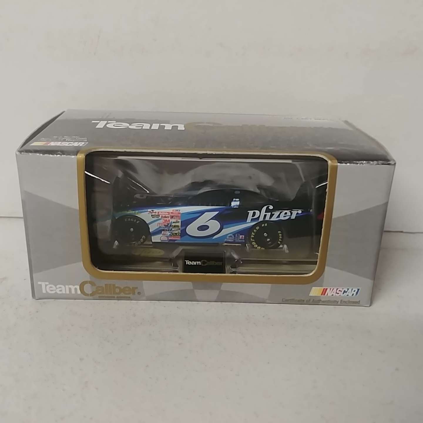 2002 Mark Martin 1/64th Pfizer Owners Series hood open car