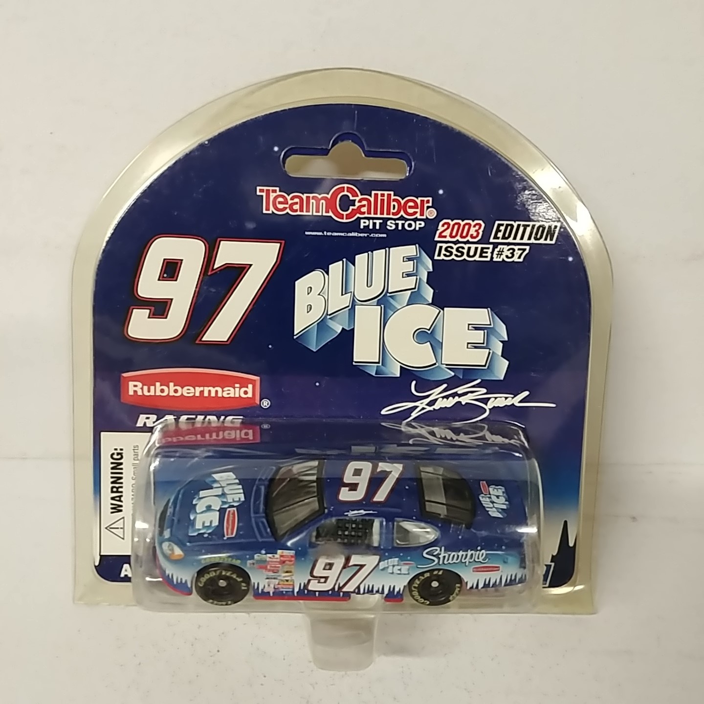 2003 Kurt Busch 1/64th Blue Ice Pitstop Series car