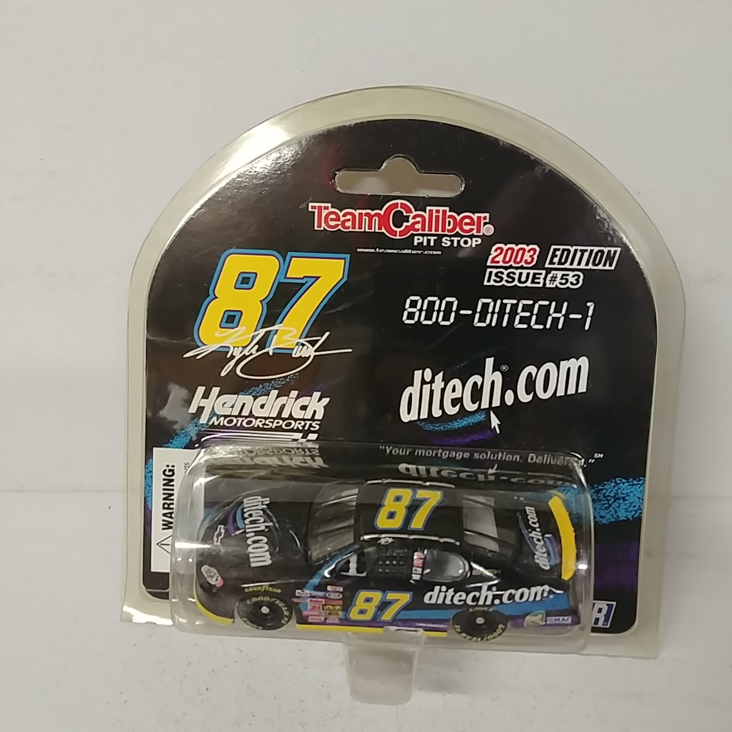 2003 Kyle Busch 1/64 Ditech Pitstop Series car