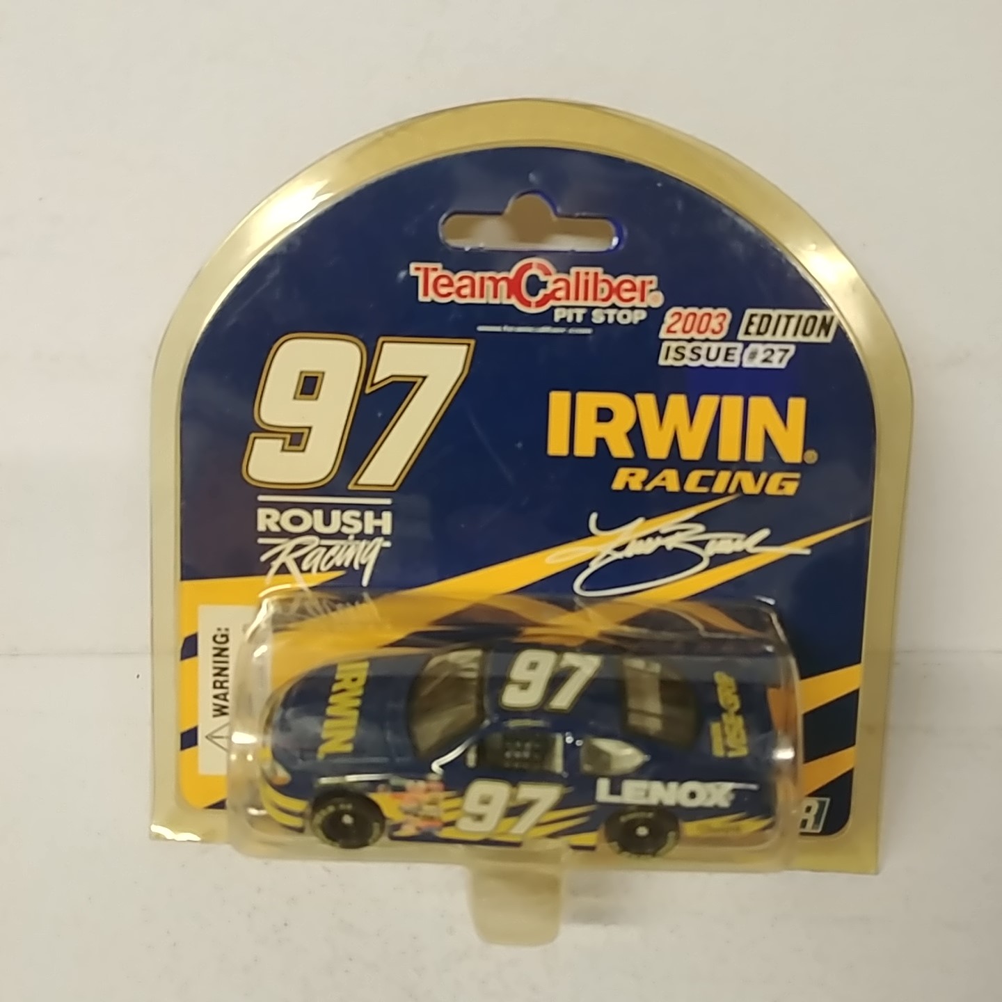 2003 Kurt Busch 1/64th Irwin Tools Pitstop Series car