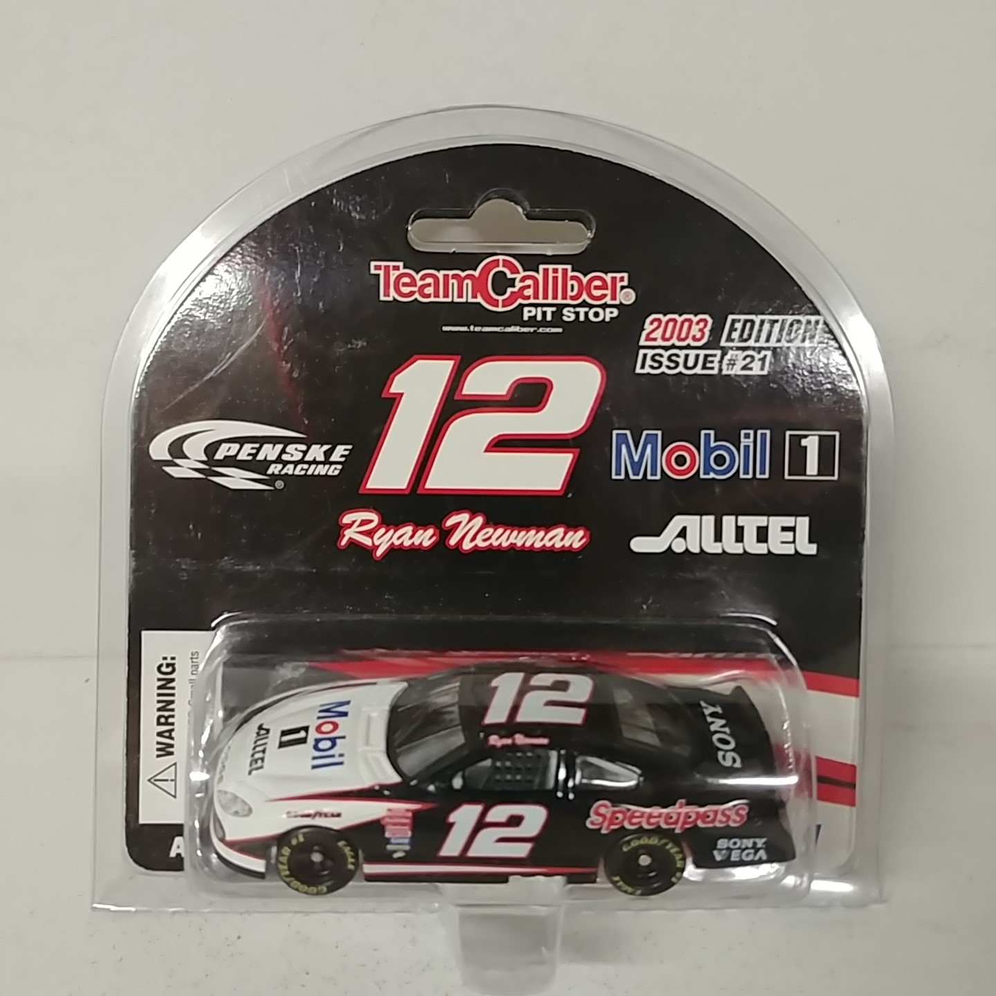 2003 Ryan Newman 1/64th Mobil1 Pitstop Series car