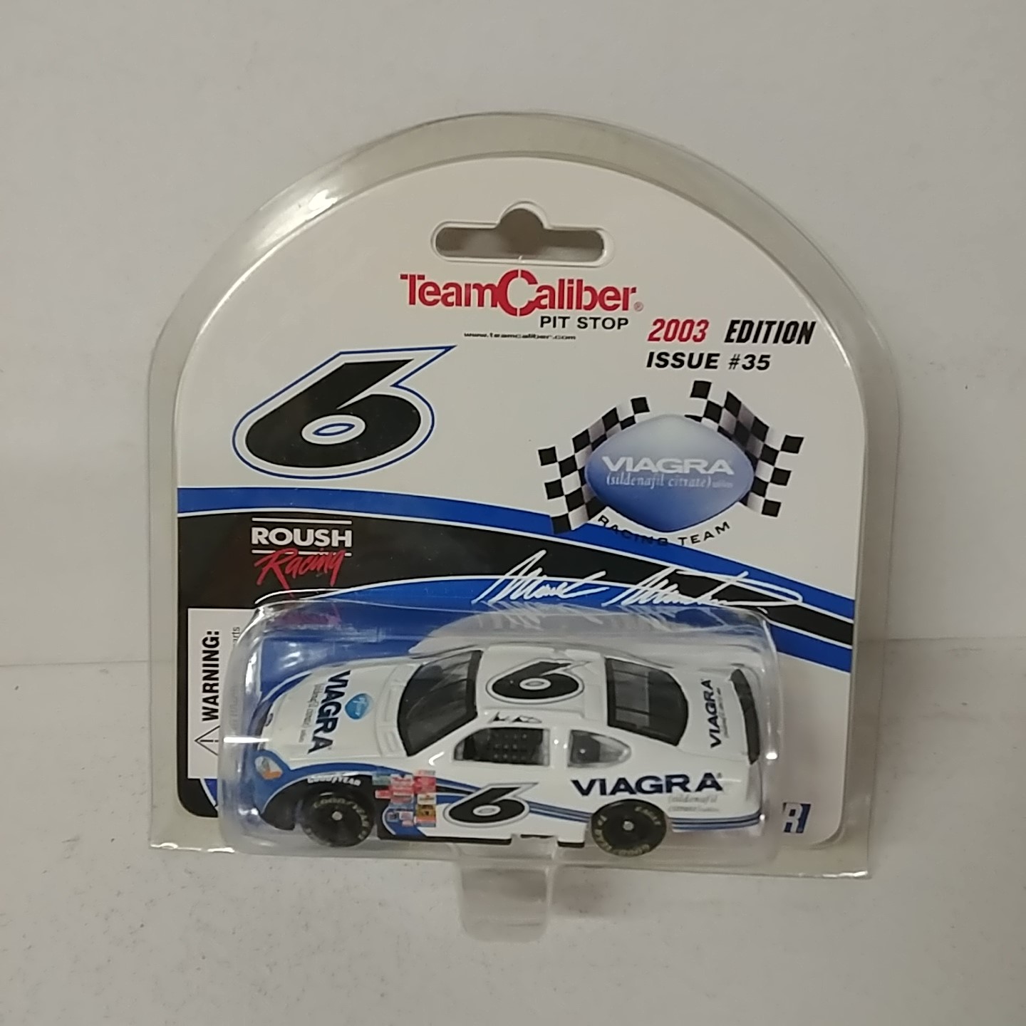 2003 Mark Martin 1/64th Viagra "Night" Pitstop Series car