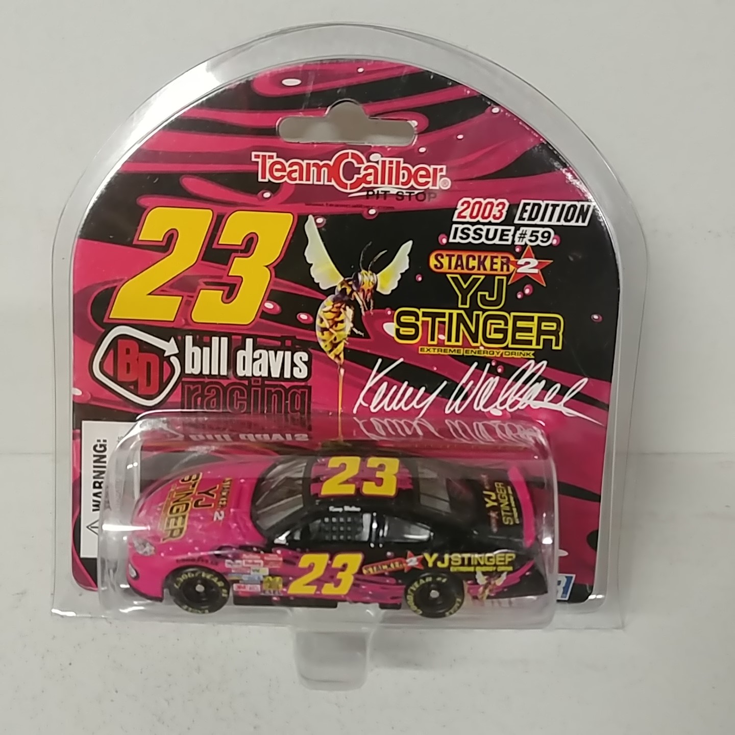 2003 Kenny Wallace 1/64th YJ Stinger Pitstop Series car