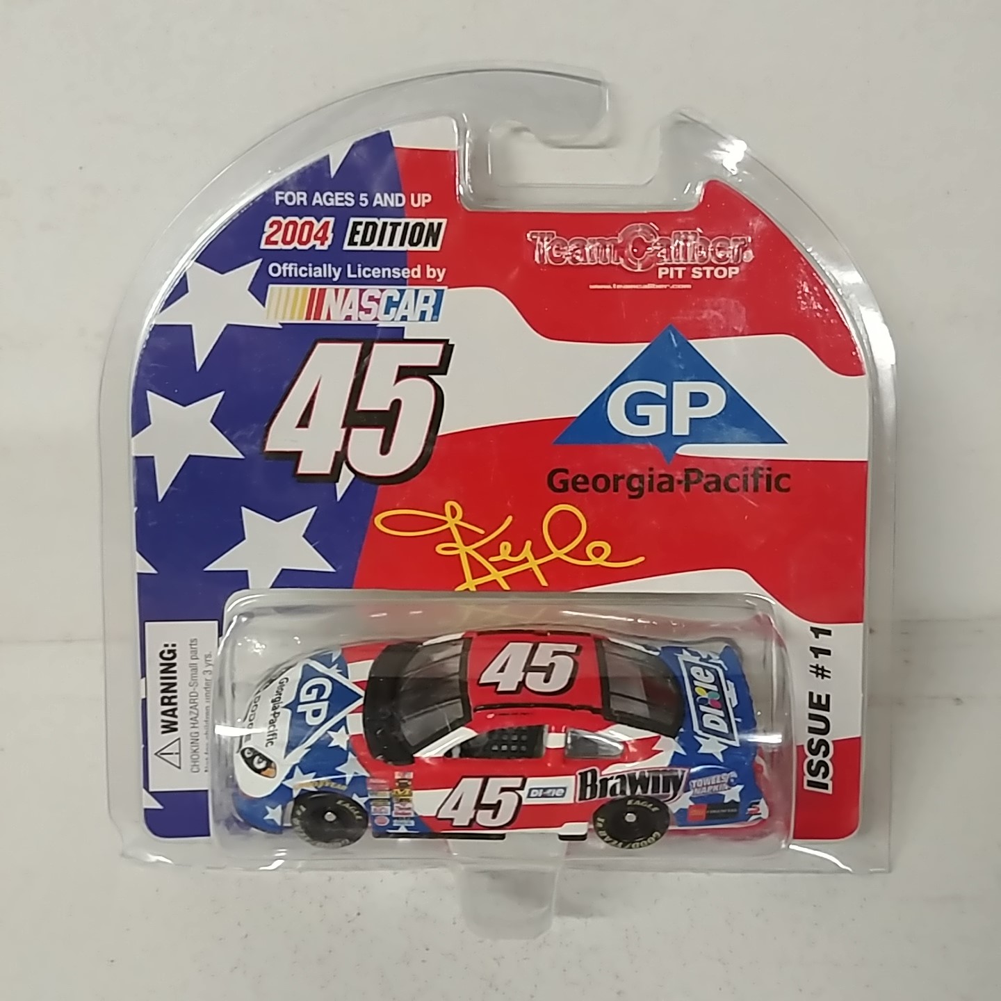 2004 Kyle Petty 1/64th Georgia Pacific Pitstop Series car