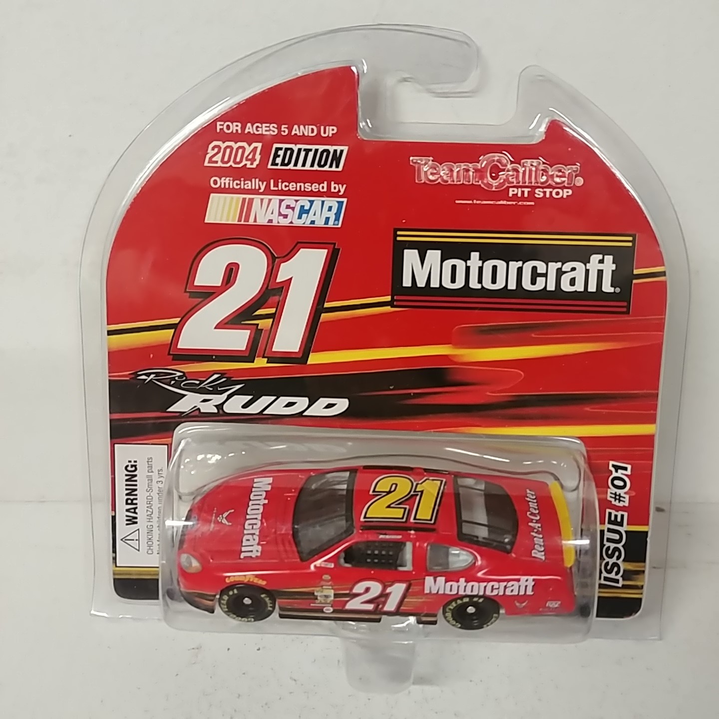 2004 Ricky Rudd 1/64th Motorcraft Pitstop Series car