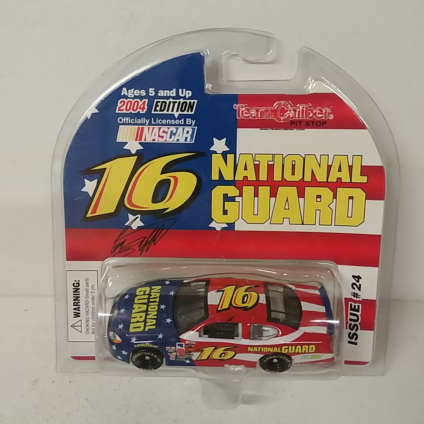 2004 Greg Biffle 1/64th National Guard Pitstop Series car