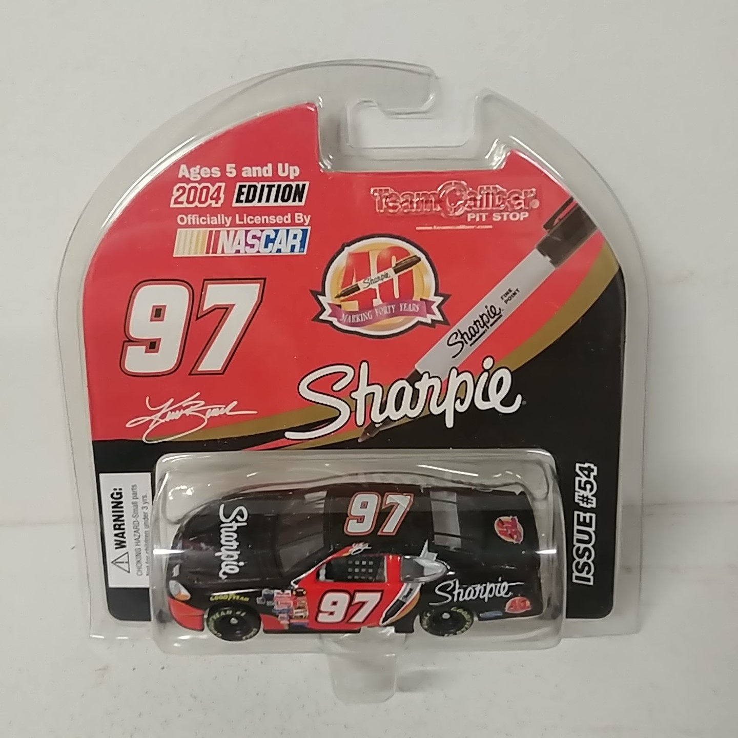 2004 Kurt Busch 1/64th Sharpie "40th Anniversary" car