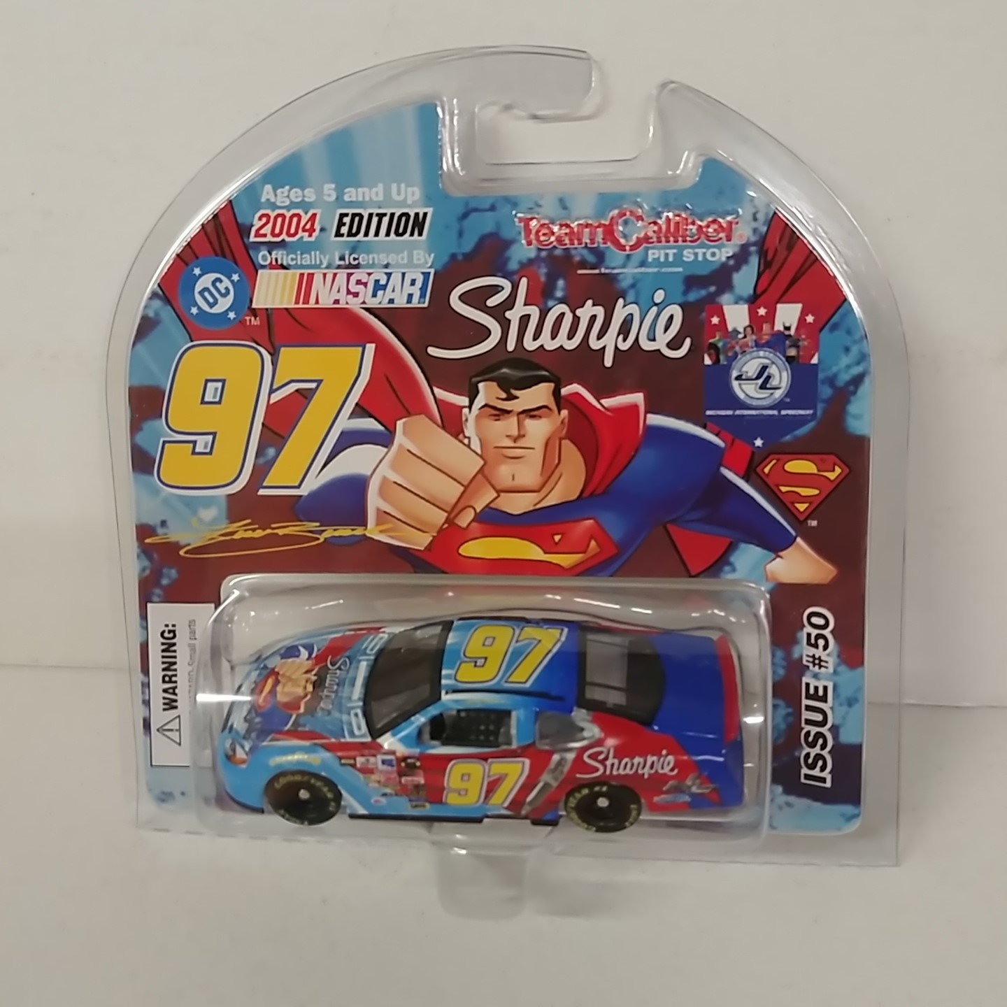 2004 Kurt Busch 1/64th Sharpie "Superman" Pitstop Series car