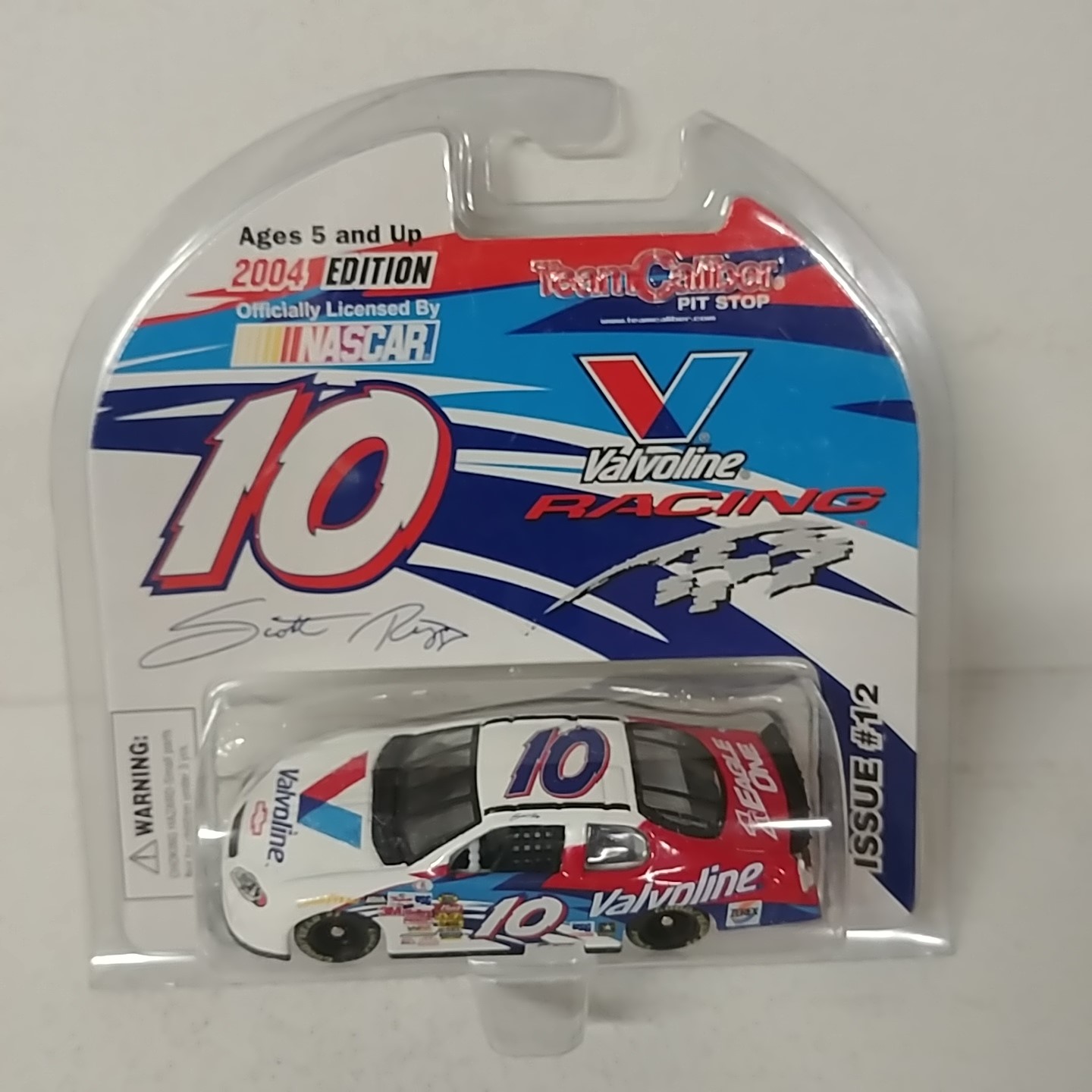 2004 Scott Riggs 1/64th Valvoline Pitstop Series car