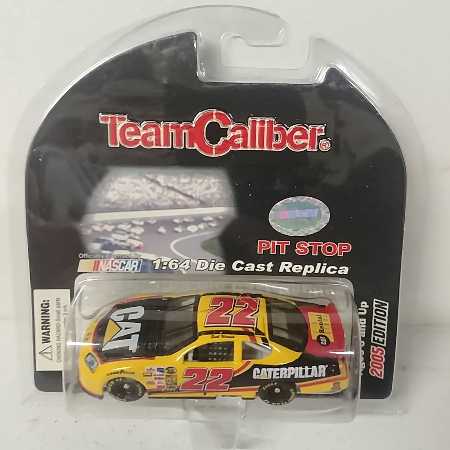 2005 Scott Wimmer 1/64th Caterpillar Dodge Charger Pitstop Series car