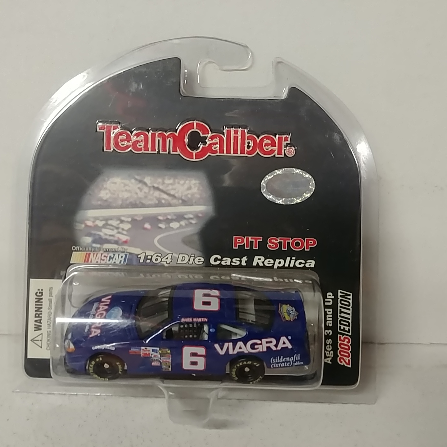 2005 Mark Martin 1/64th Viagra "Strohs" Throw Back Pitstop Series car
