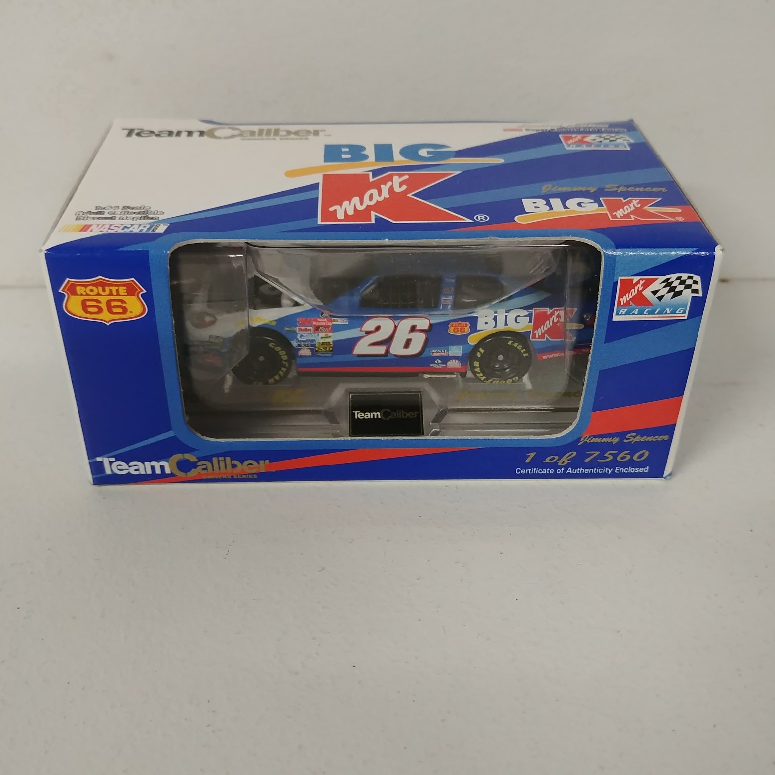 2000 Jimmy Spencer 1/64th Big Kmart hood open car