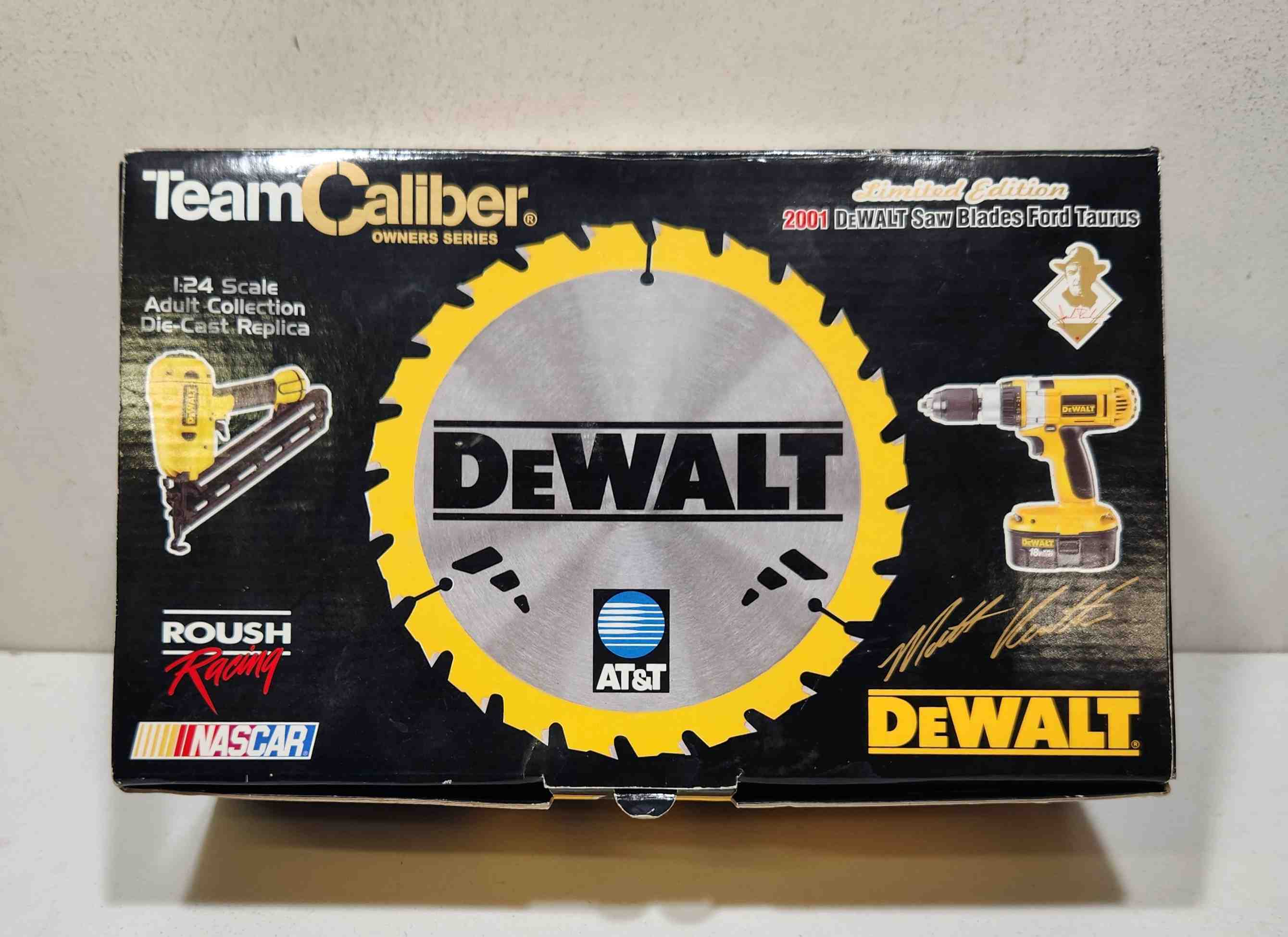 2001 Matt Kenseth 1/24th Dewalt Owners Series Taurus