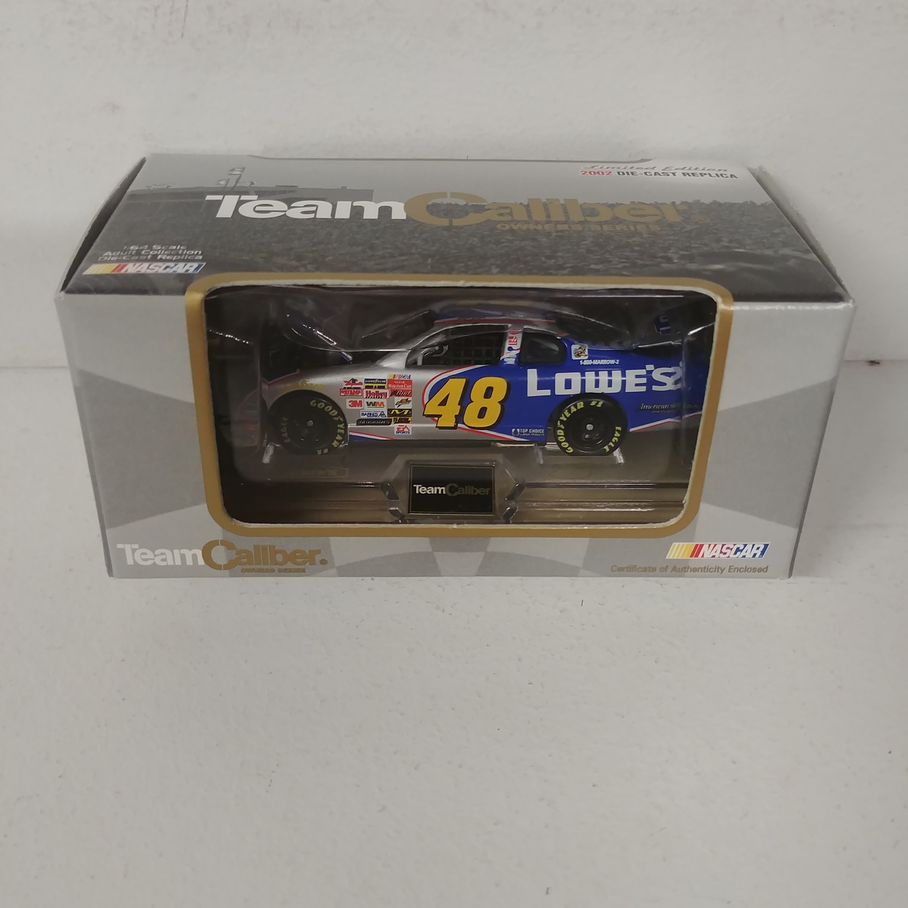 2002 Jimmie Johnson 1/64th Lowe's Owners Series car