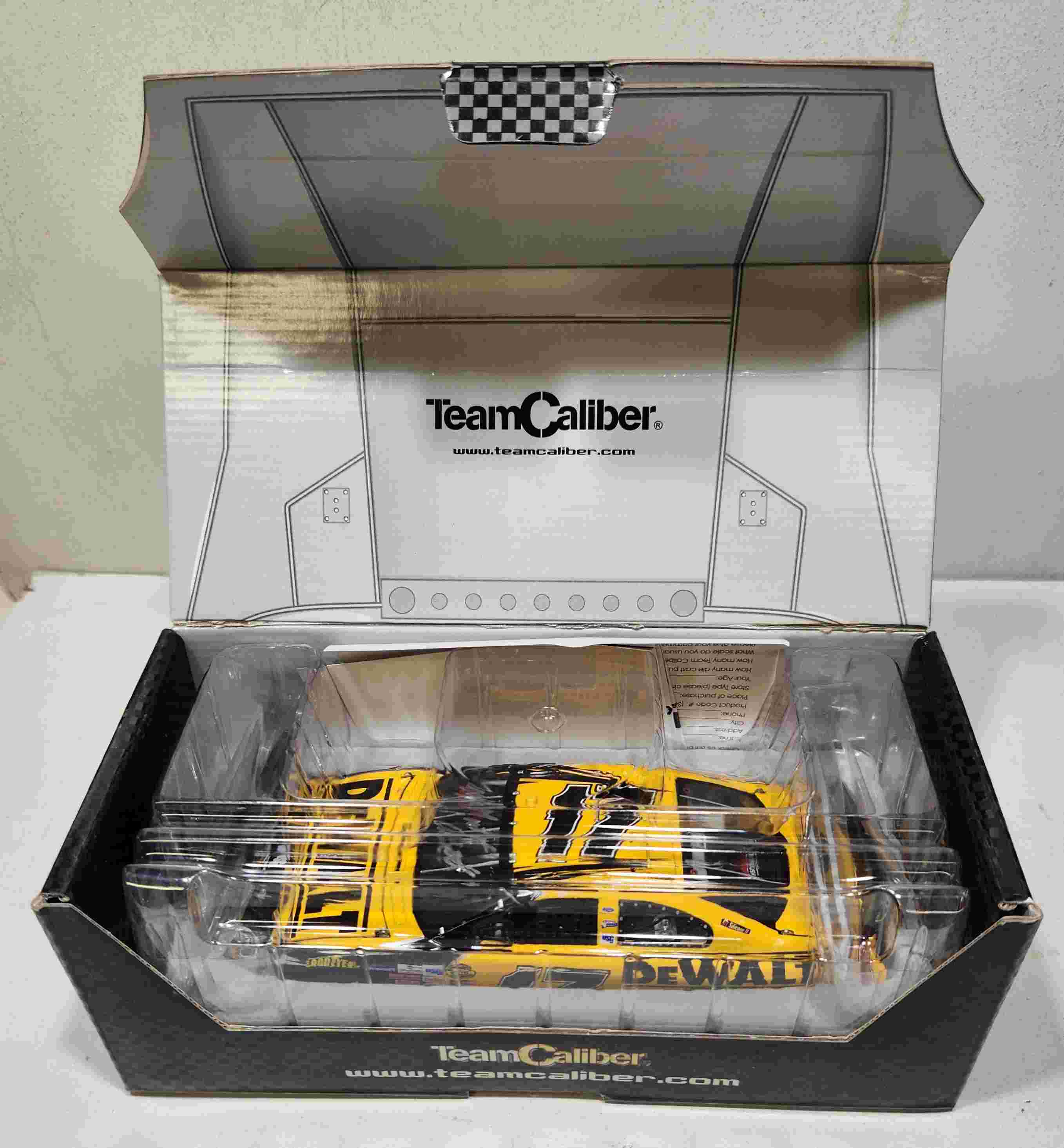 2006 Matt Kenseth 1/24th Dewalt Owners Series Fusion