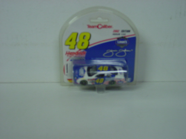 2002 Jimmie Johnson 1/64th Lowe's "Power of Pride" Pitstop Series car