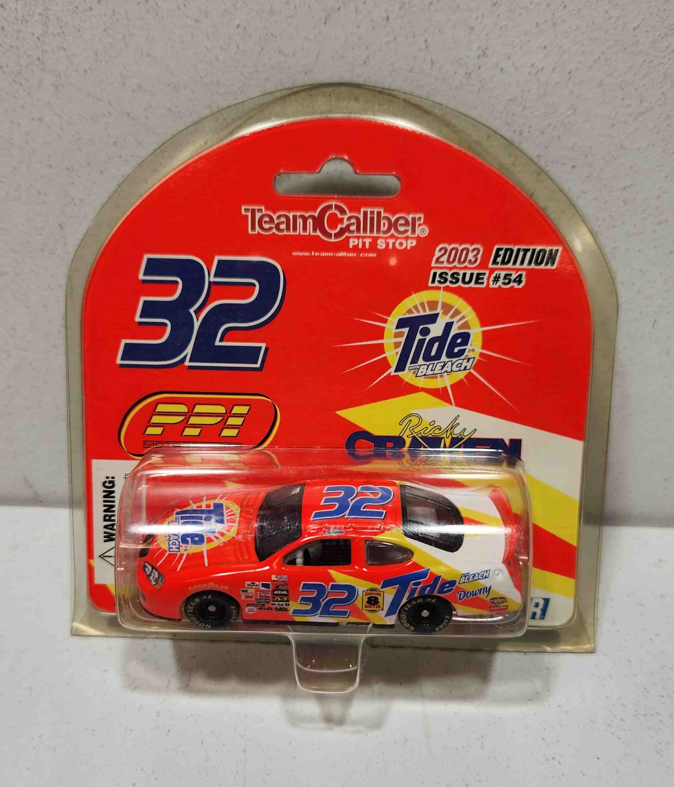 2003 Ricky Craven 1/64th Tide "Bleach" Pitstop Series Pontiac