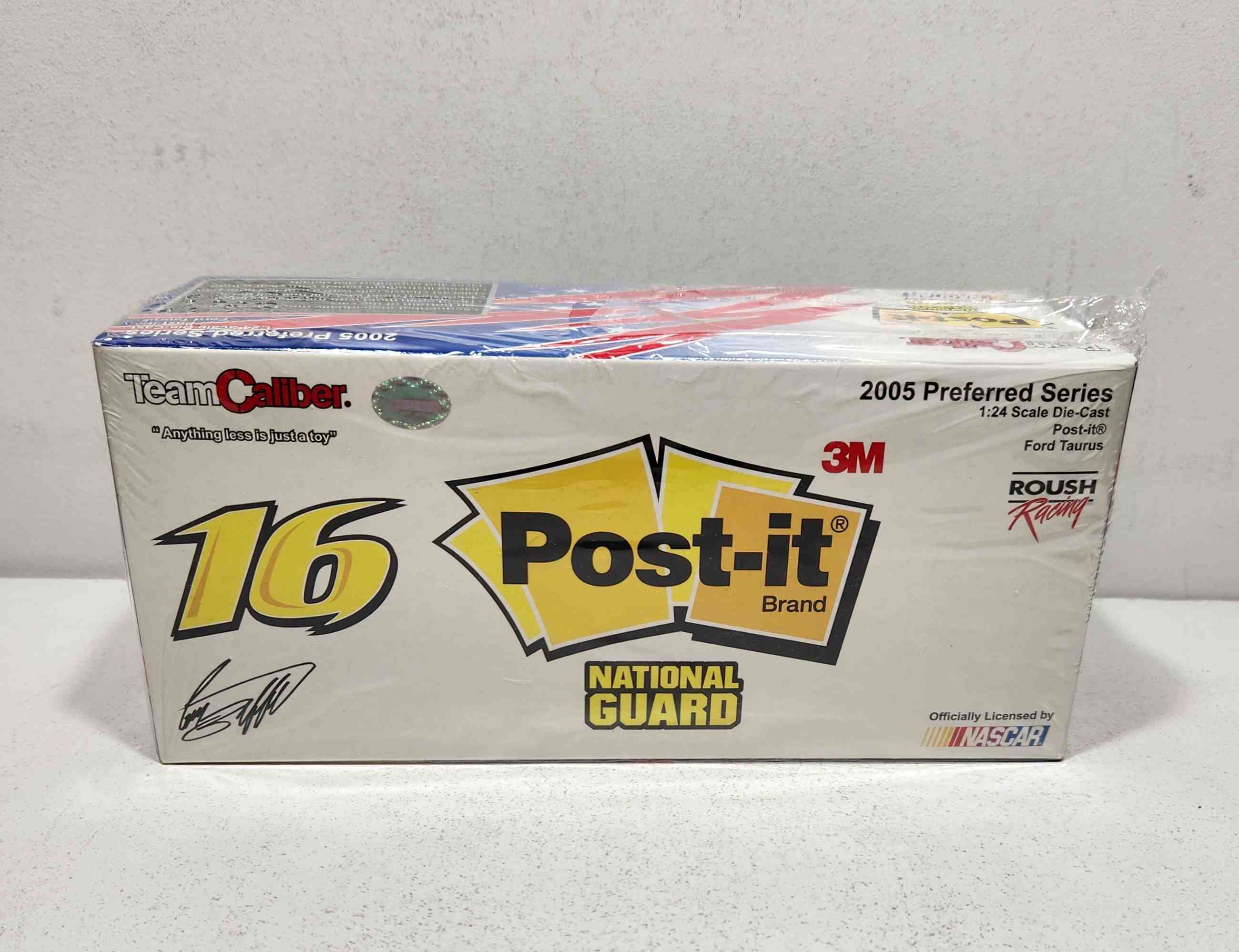 2005 Greg Biffle 1/24th Post-It Preferred Series c/w car