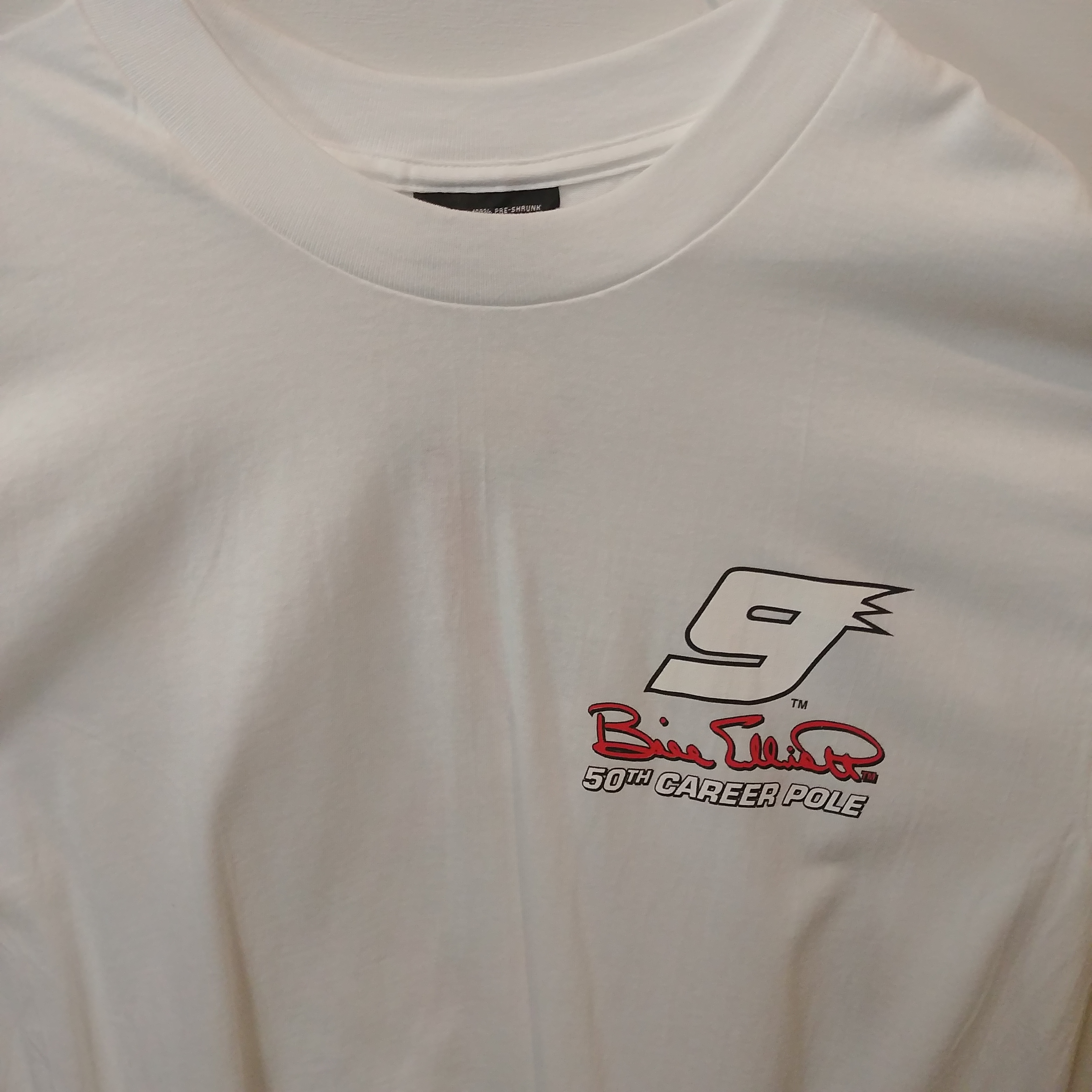 2001 Bill Elliott Dodge Dealers "Daytona 500 Pole Winner" tee