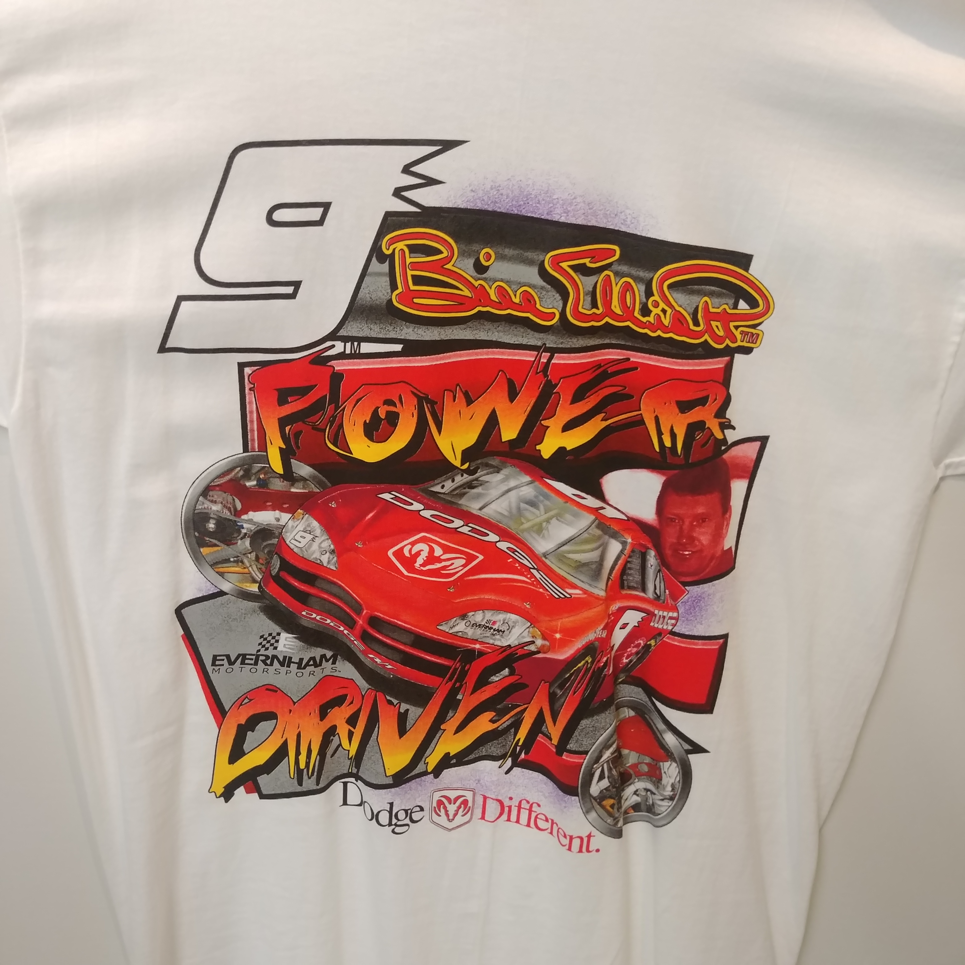 2001 Bill Elliott Dodge "Power Driven" tee