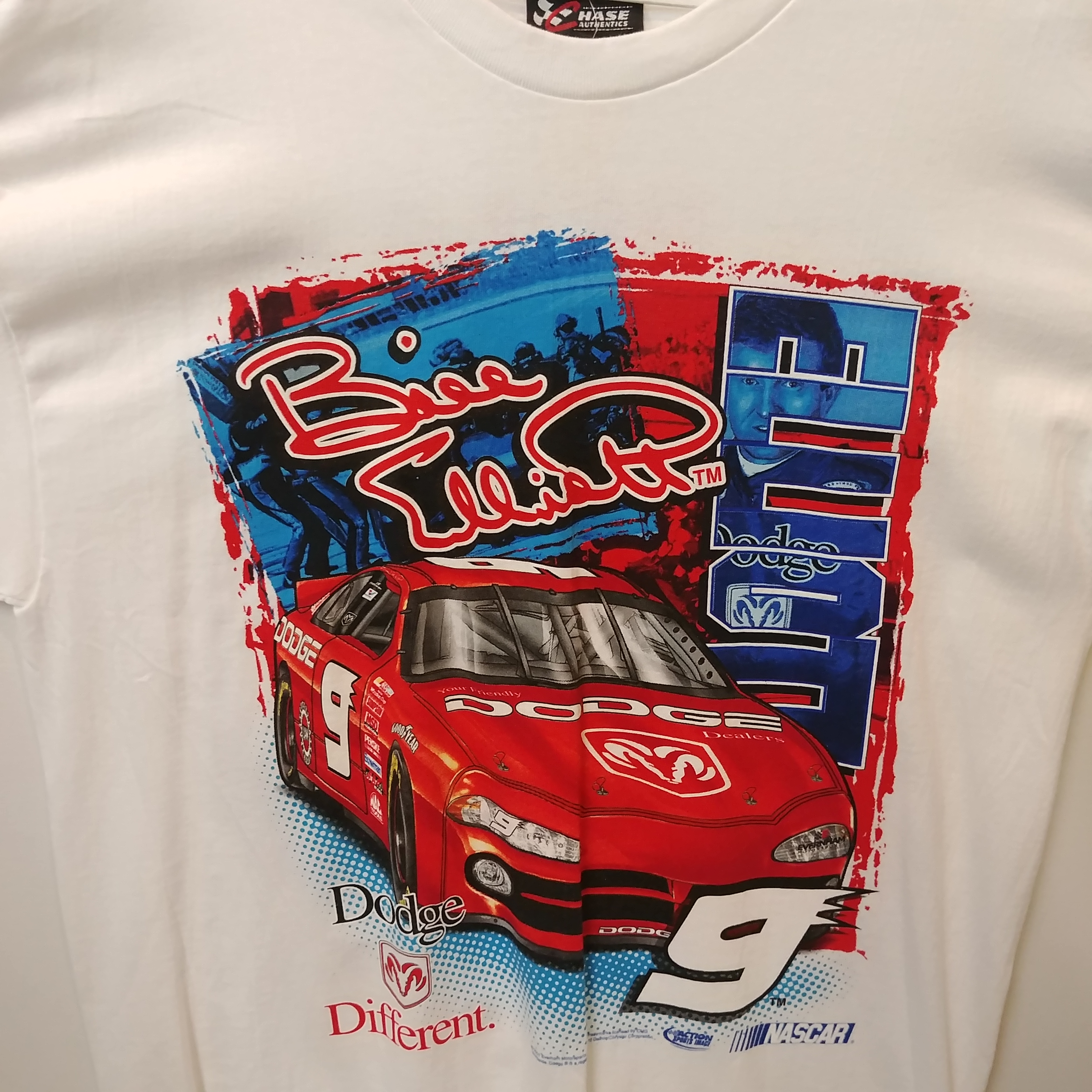 2001 Bill Elliott Schedule tee