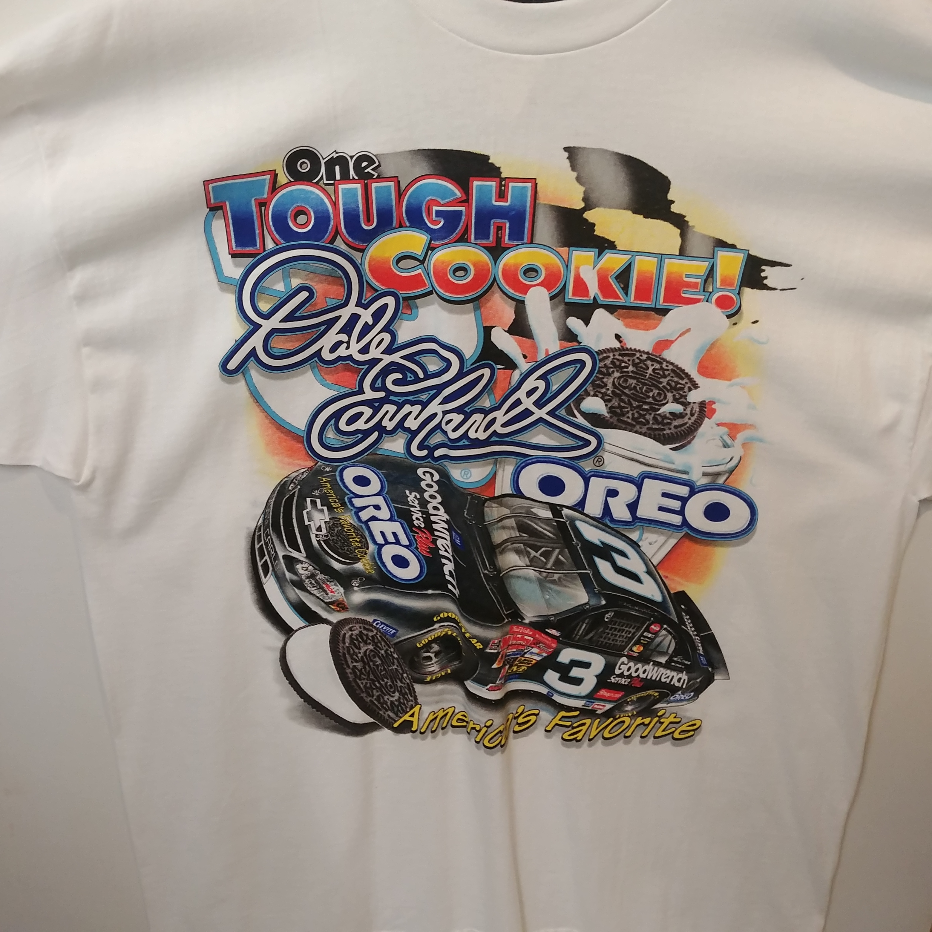 2001 Dale Earnhardt GM Goodwrench "Oreo" tee