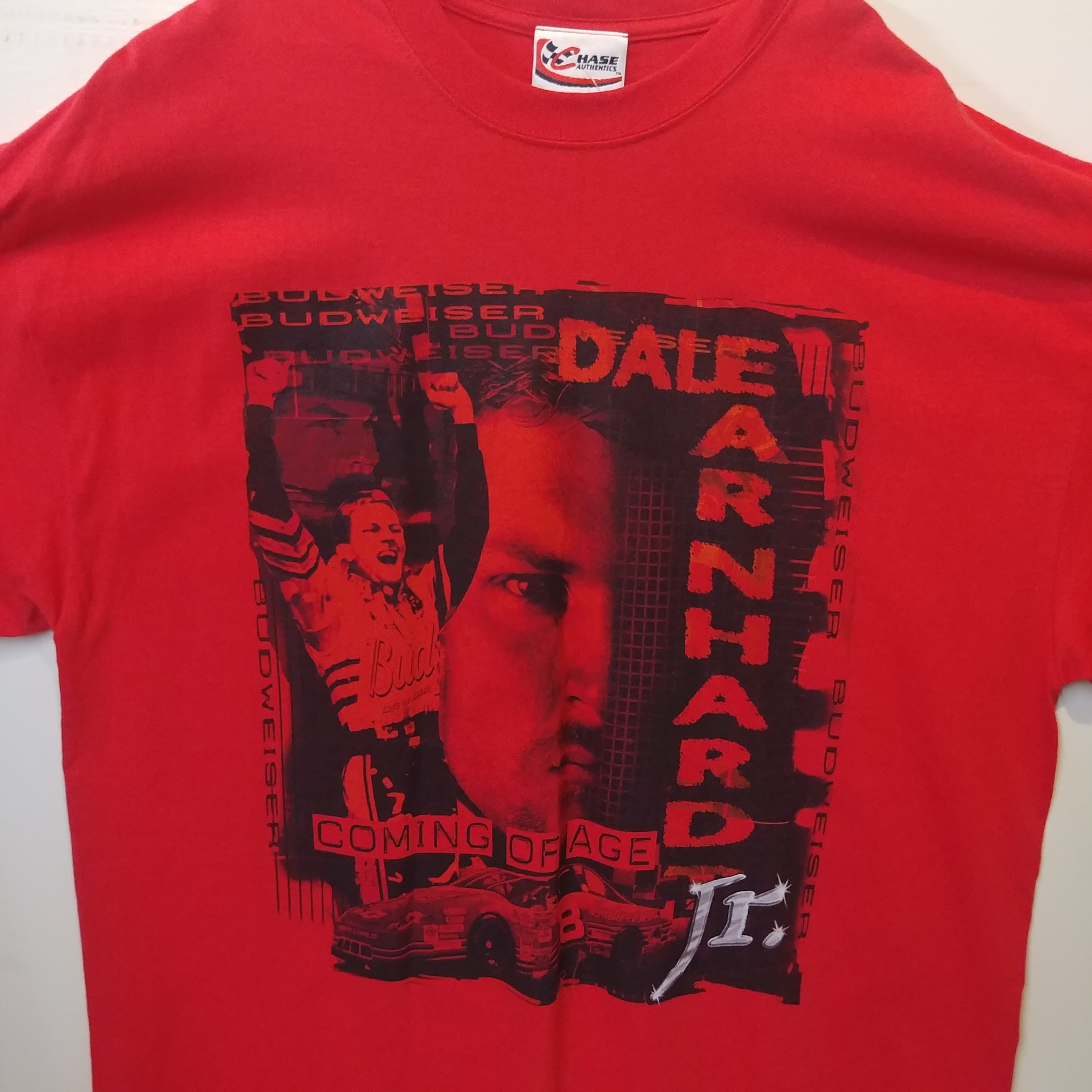 2003 Dale Earnhardt Jr Budweiser "JR Attitude" tee