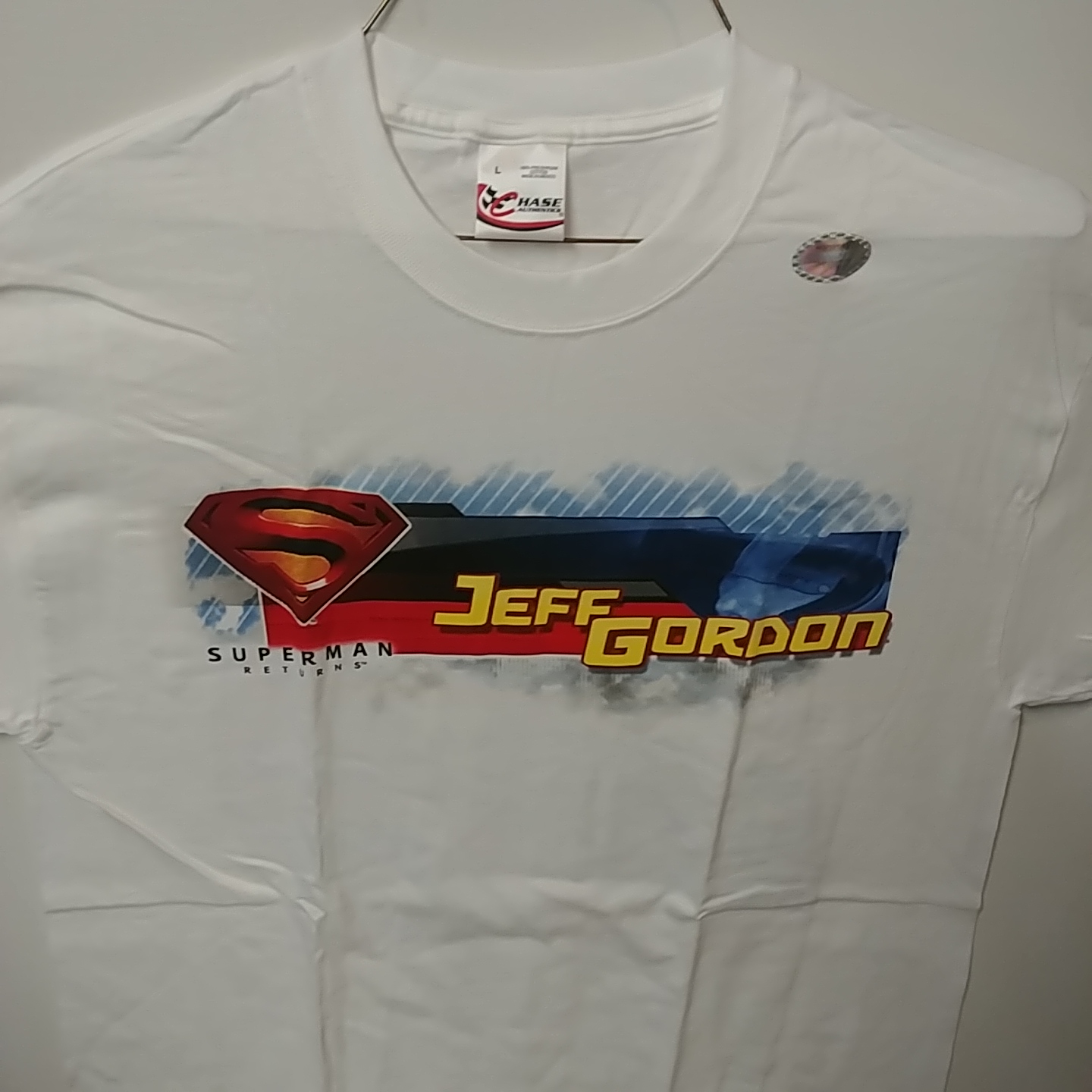 2006 Jeff Gordon Dupont/Pepsi "Superman Returns" tee