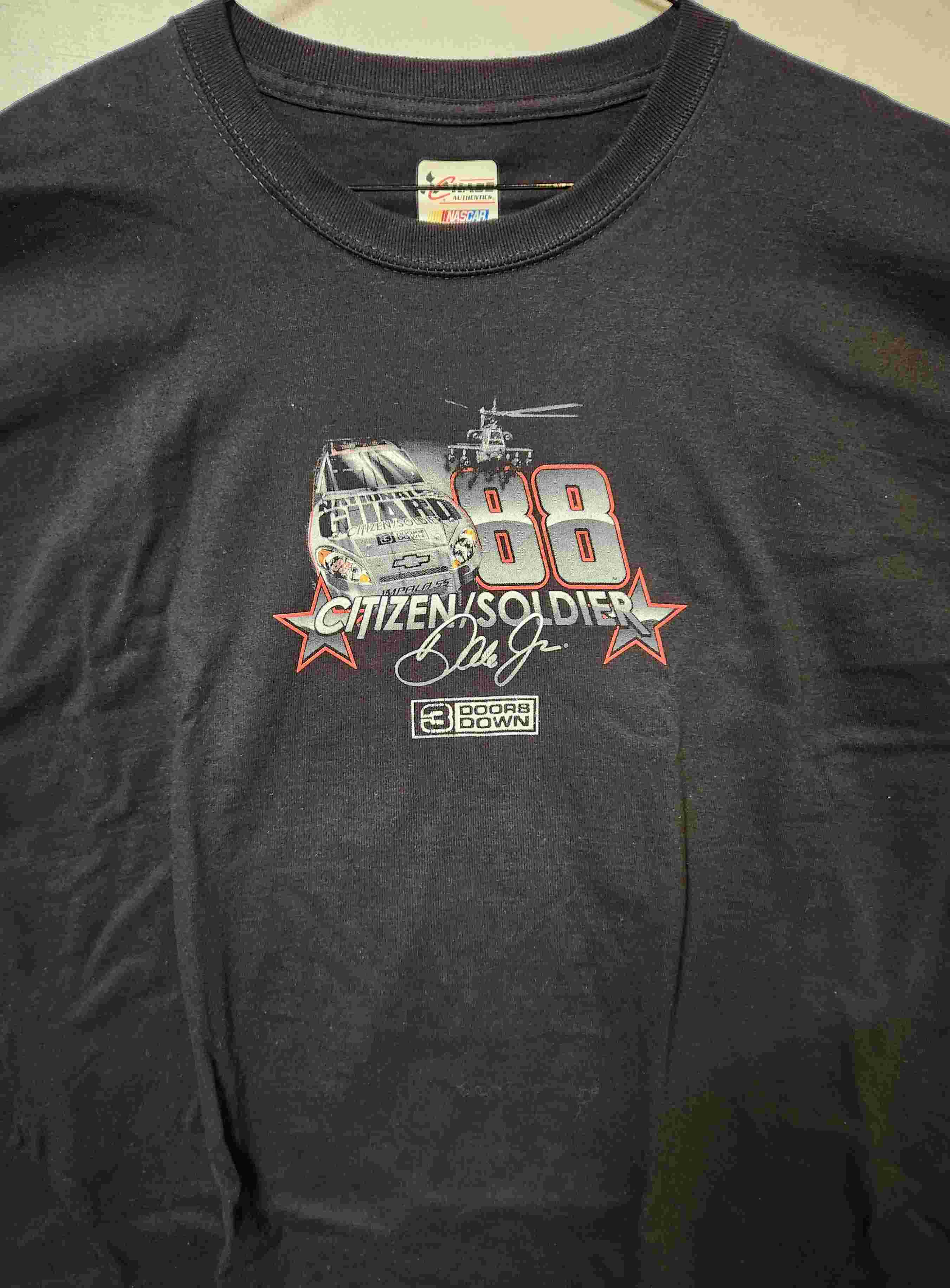 2008 Dale Earnhardt Jr National Guard "Citizen Soldier" tee