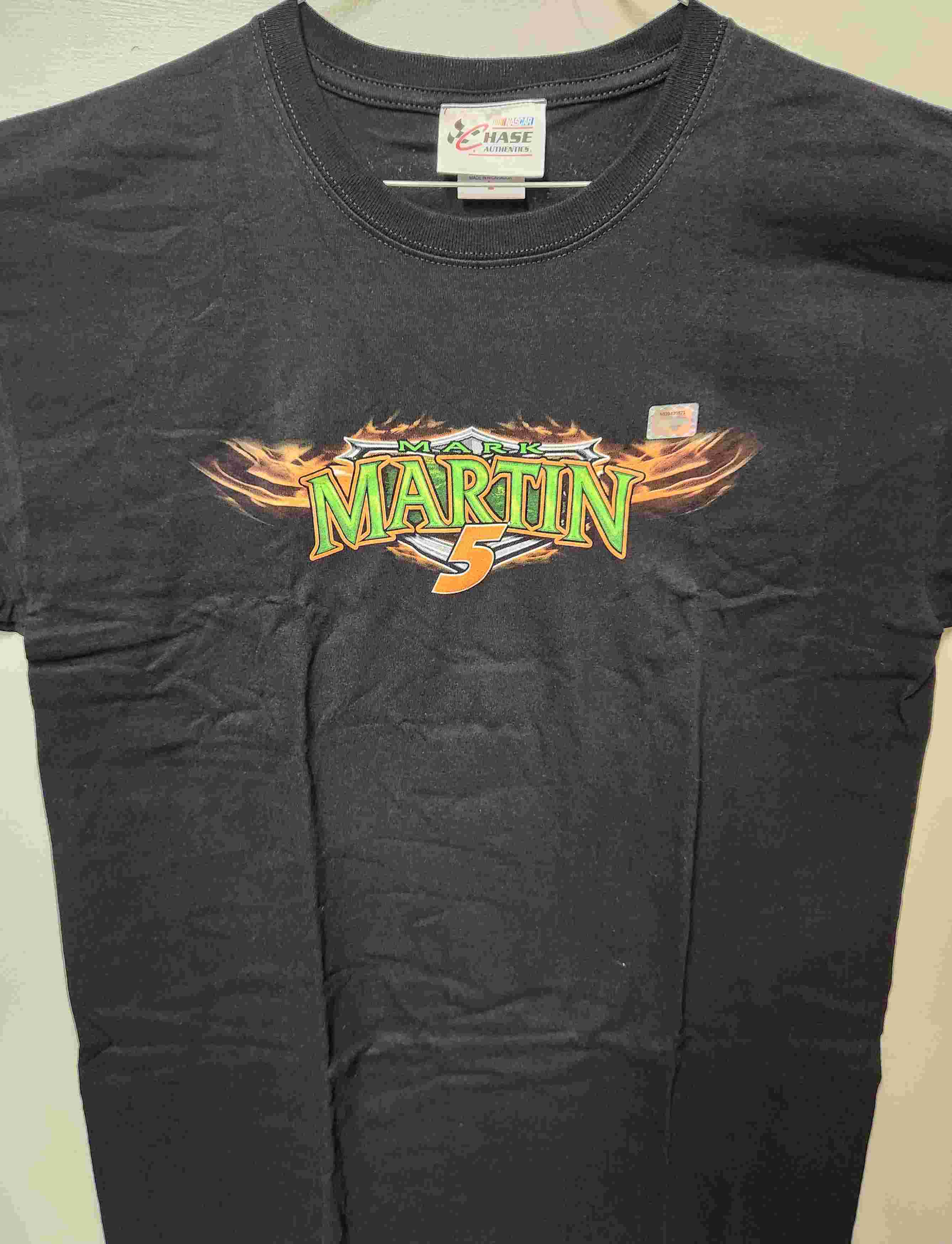2010 Mark Martin GoDaddy.com "Black" tee