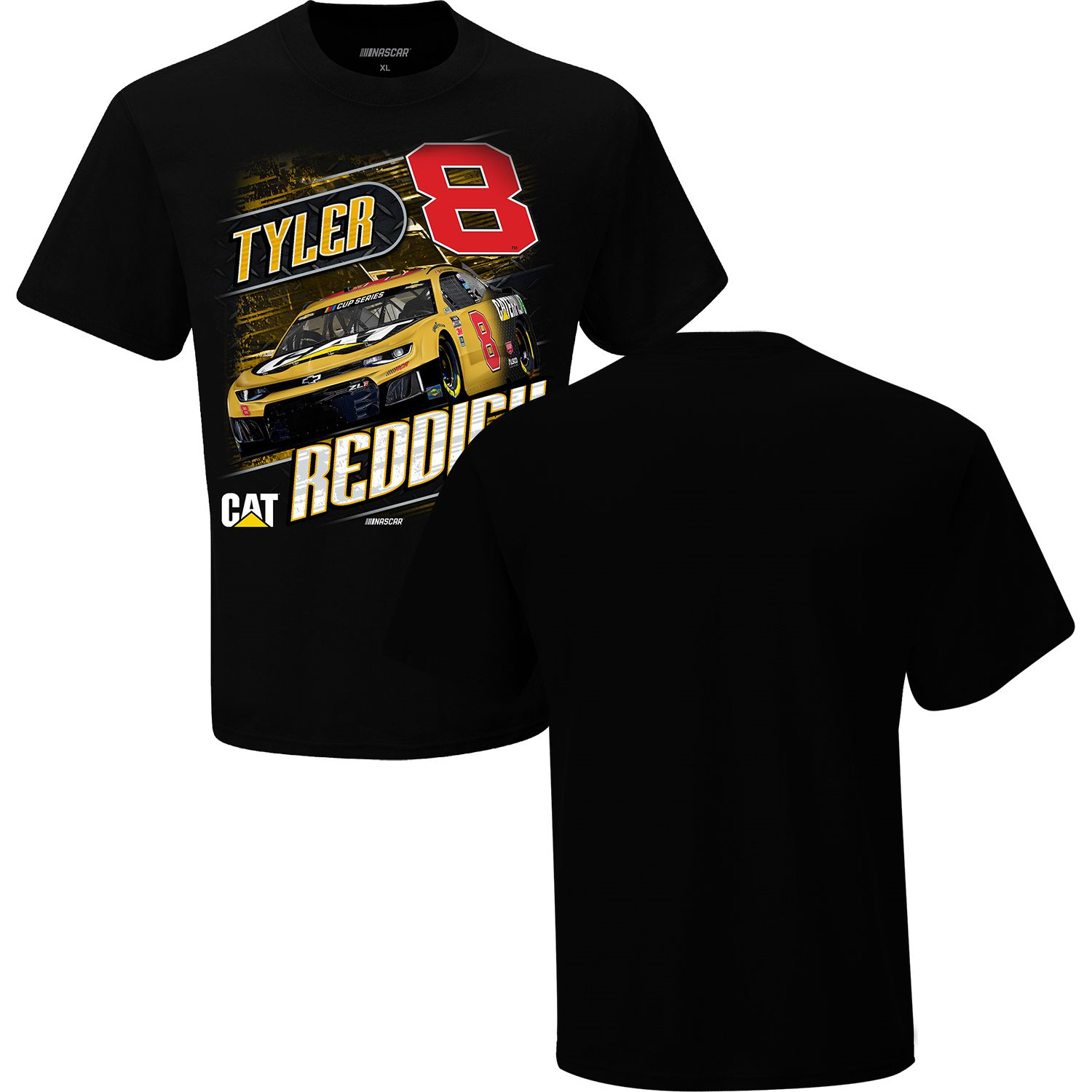 2020 Tyler Reddick Catapillar "Camber" one spot tee