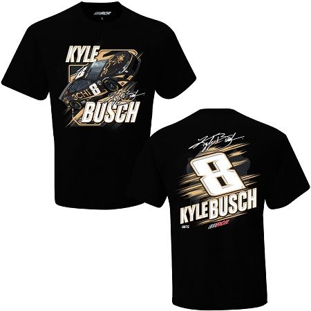 2023 Kyle Busch 3CHI 2 Spot black tee