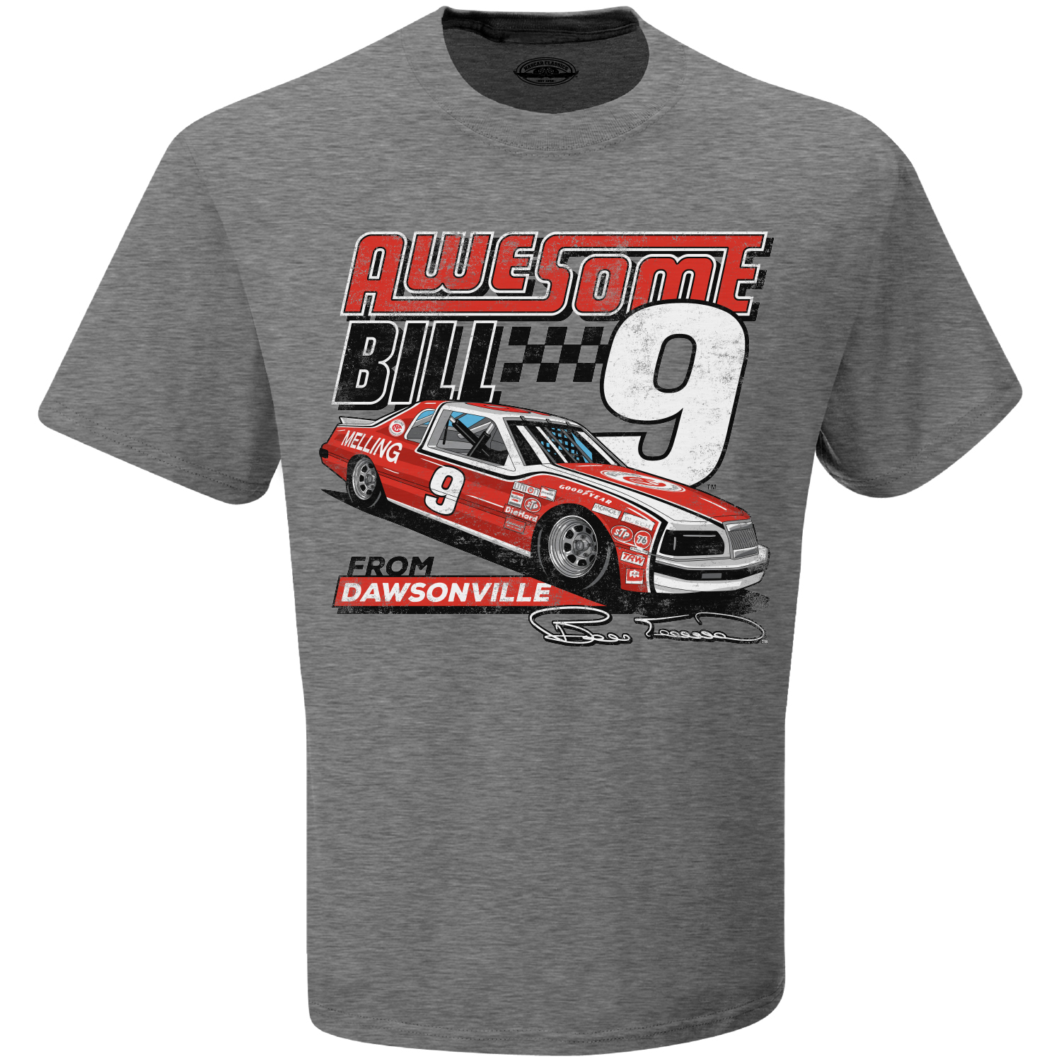 2023 Bill Elliott "Awesome Bill" one spot tee