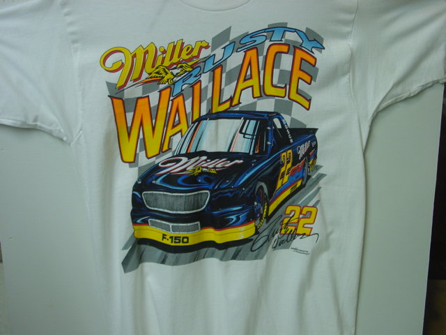 1996 Rusty Wallace Miller Super Truck tee