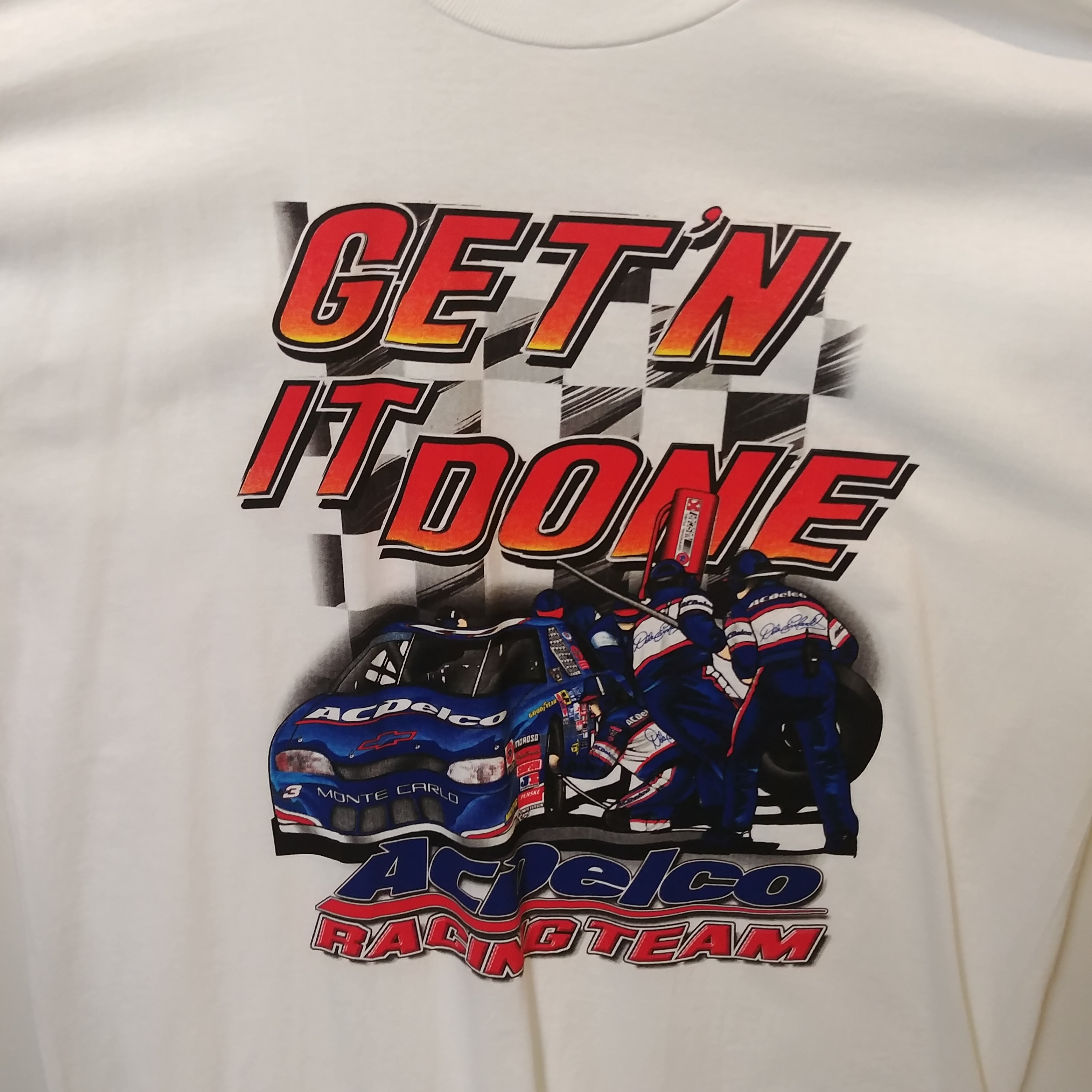 1998 Dale Earnhardt Jr AC Delco "Get'n It Done" tee