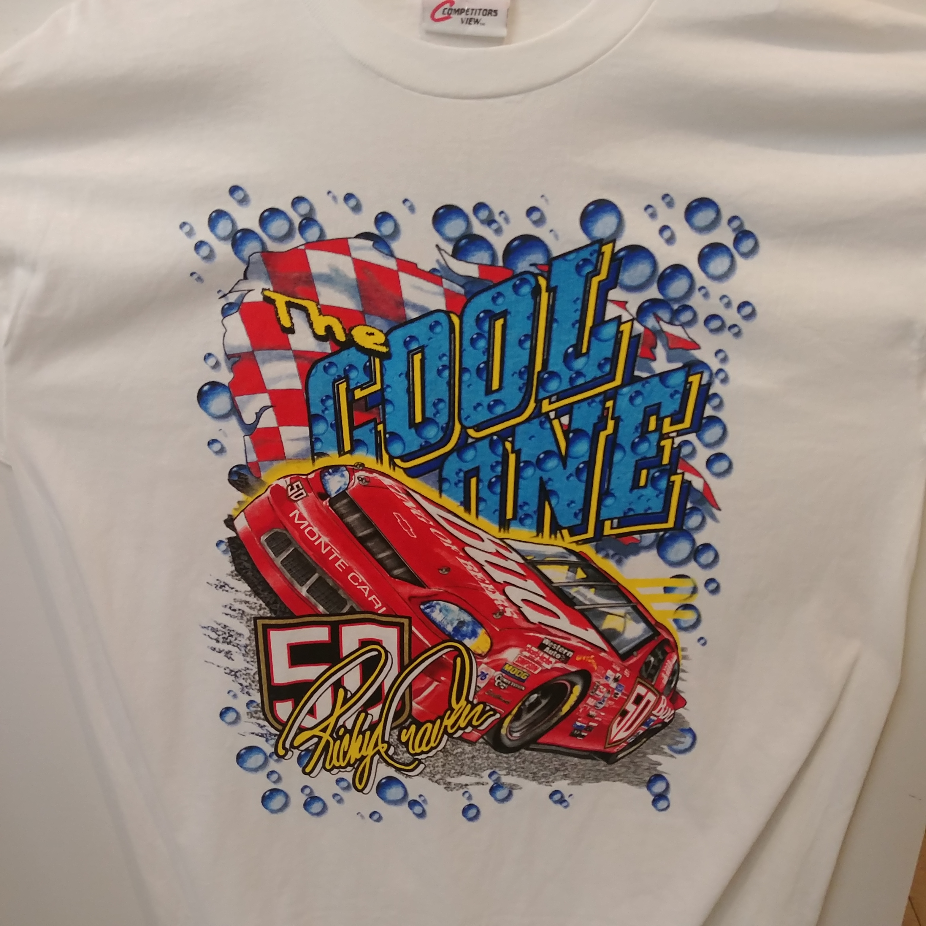 1998 Ricky Craven Budweiser "Cool One" tee