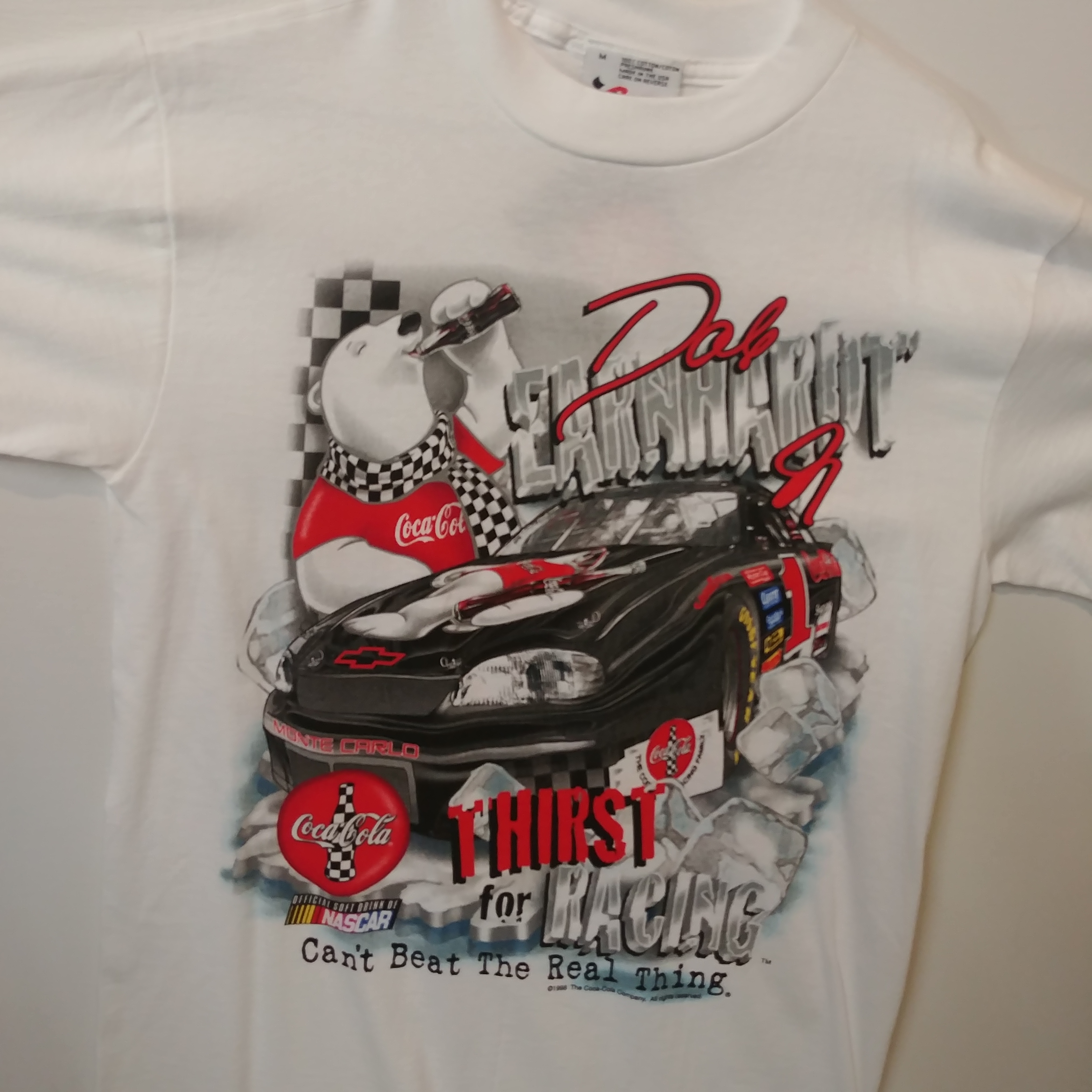 1998 Dale Earnhardt Jr Coca-Cola tee