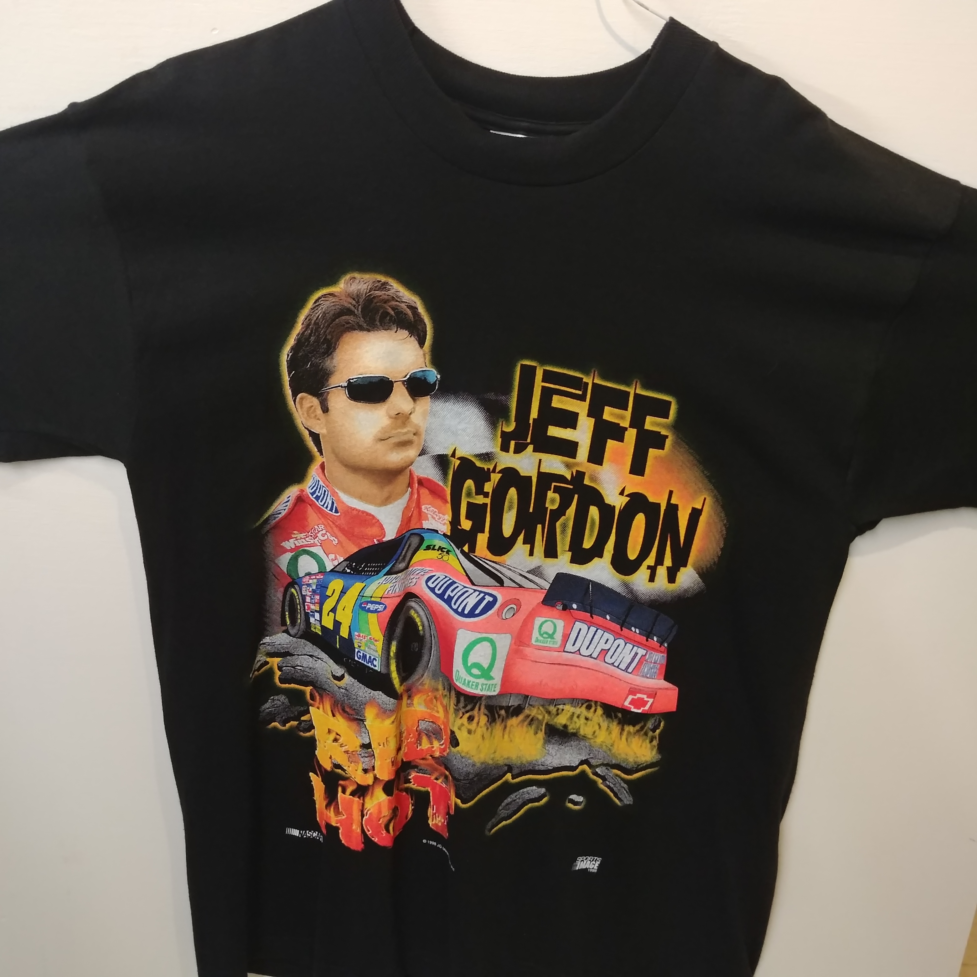 1998 Jeff Gordon Dupont "Red Hot" tee