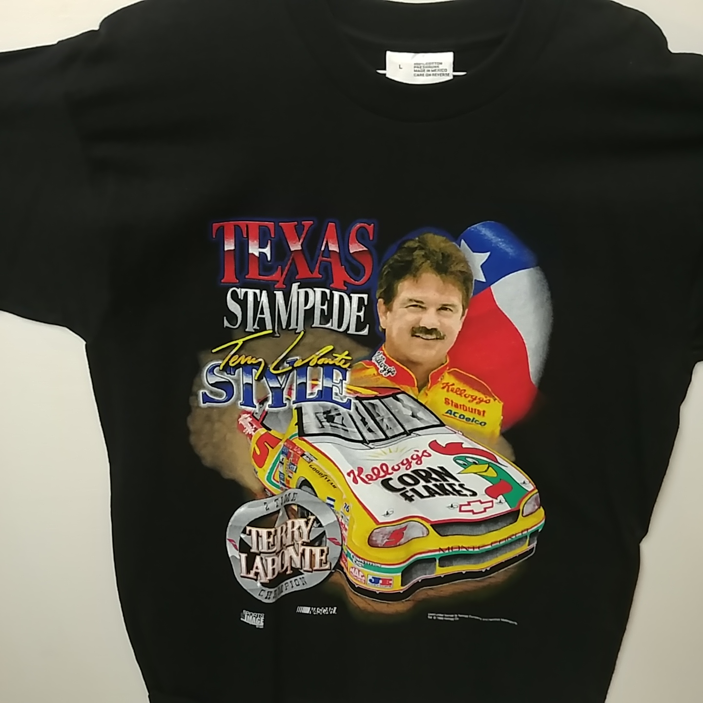 1998 Terry Labonte Kelloggs "Texas Stampede" tee