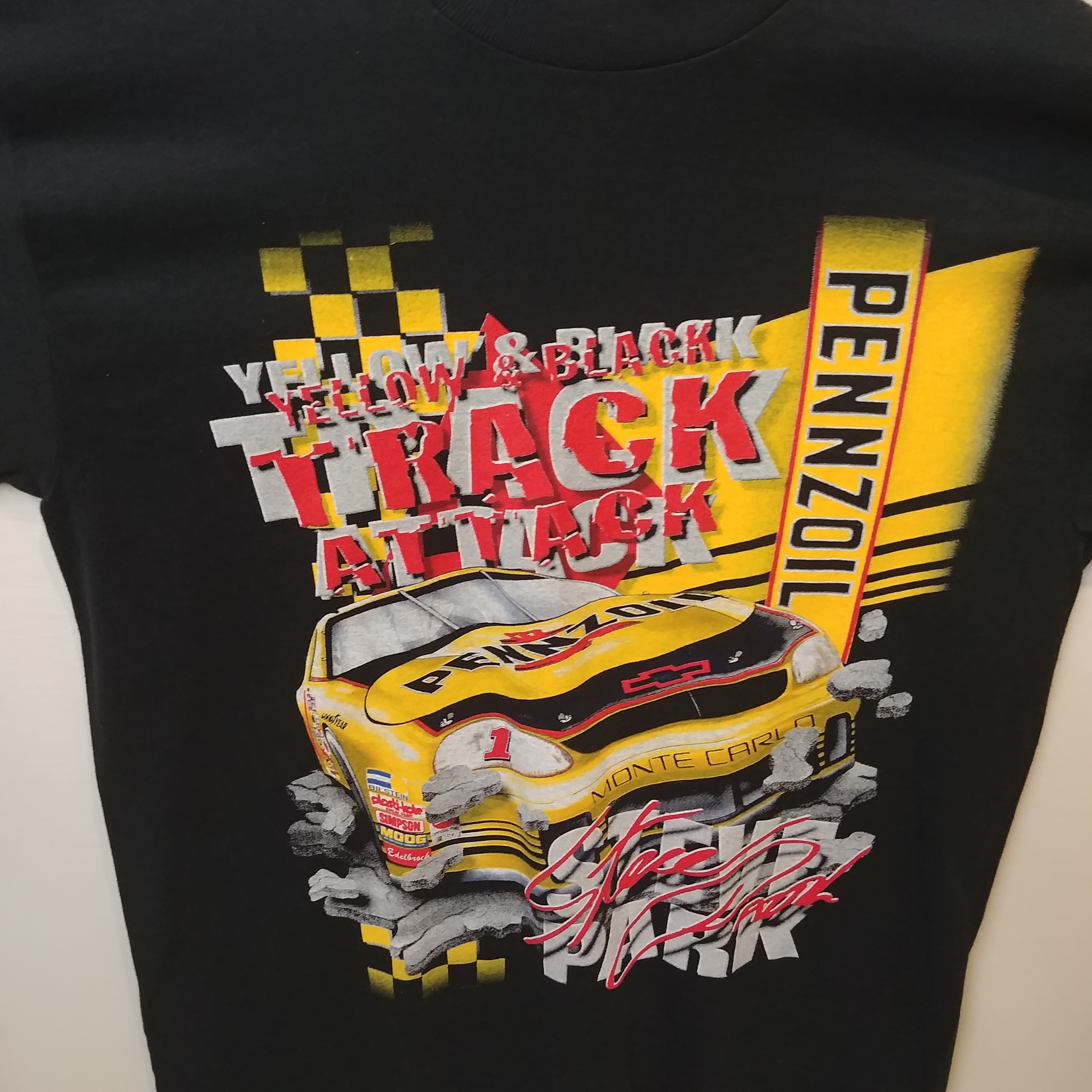 1998 Steve Park Pennzoil "Track Attack" tee