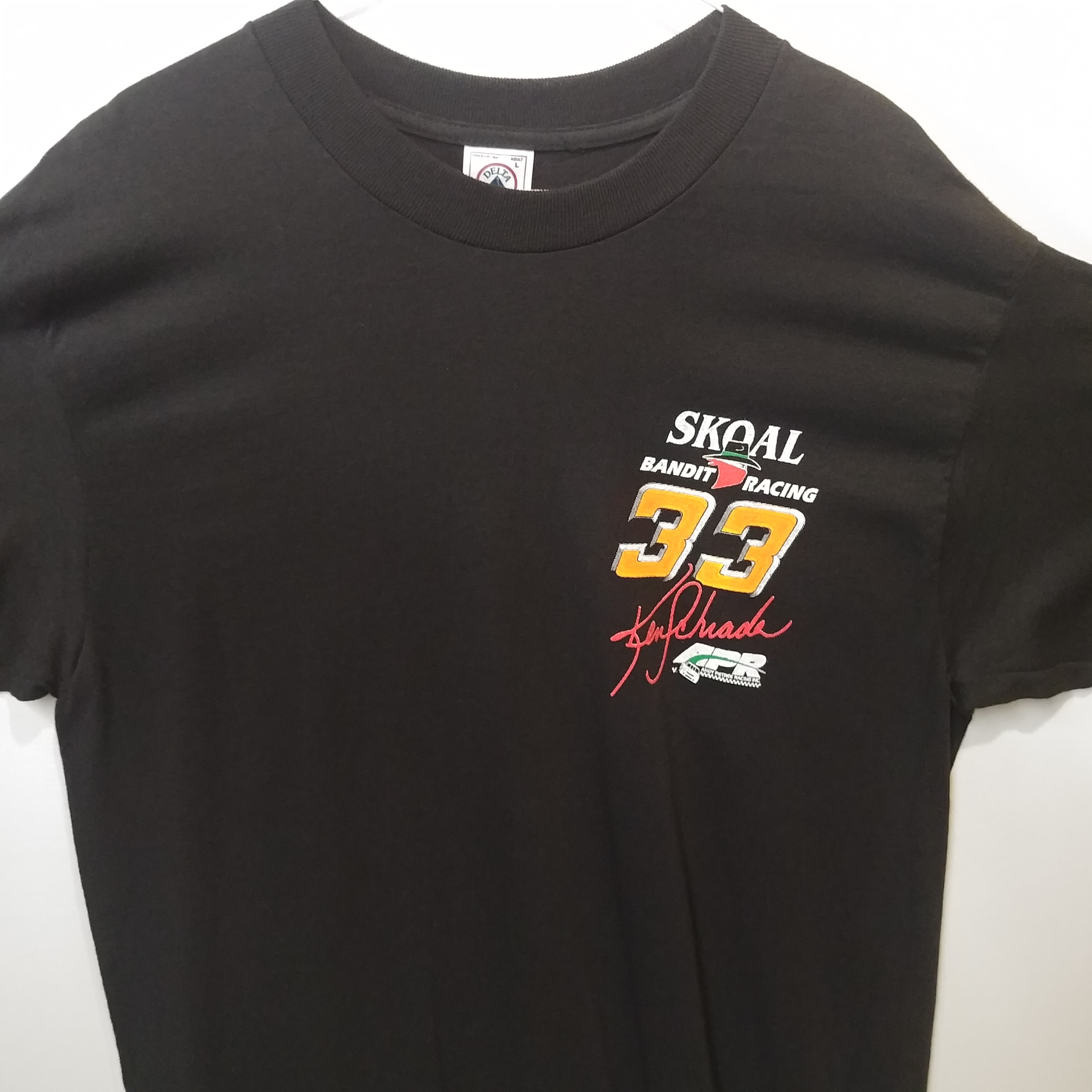 1998 Ken Schrader Skoal "Bright Lights Fast Nights" tee