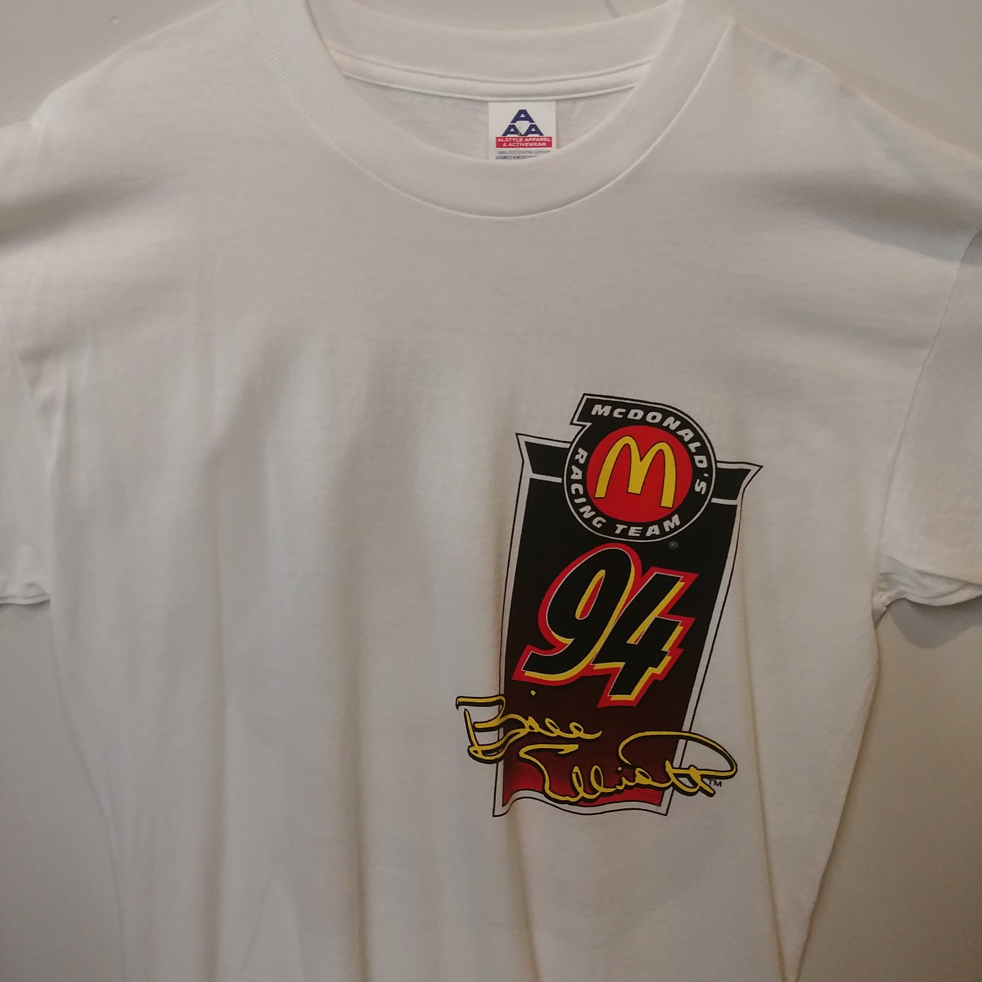 1999 Bill Elliott McDonald's "Racing Team" tee