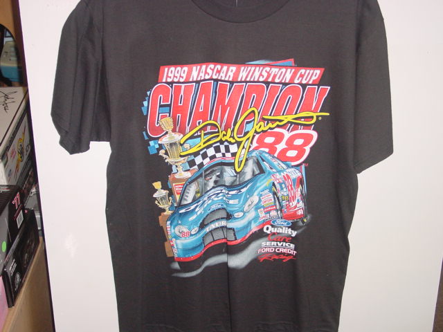 1999 Dale Jarrett Quality Care "Winston Cup Champion" black tee