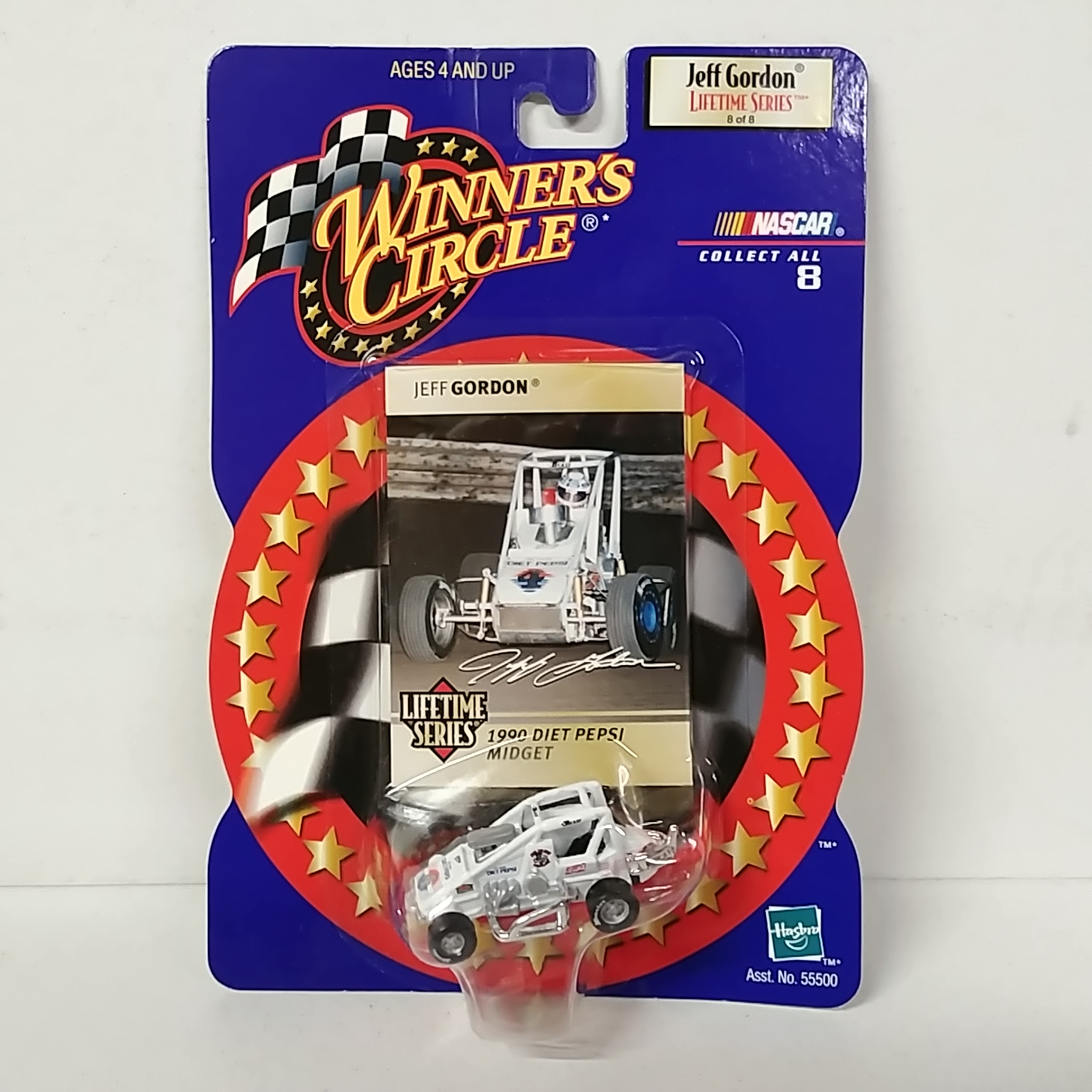 1990 Jeff Gordon 1/64th Diet Pepsi Midget Winners Circle Sprint car