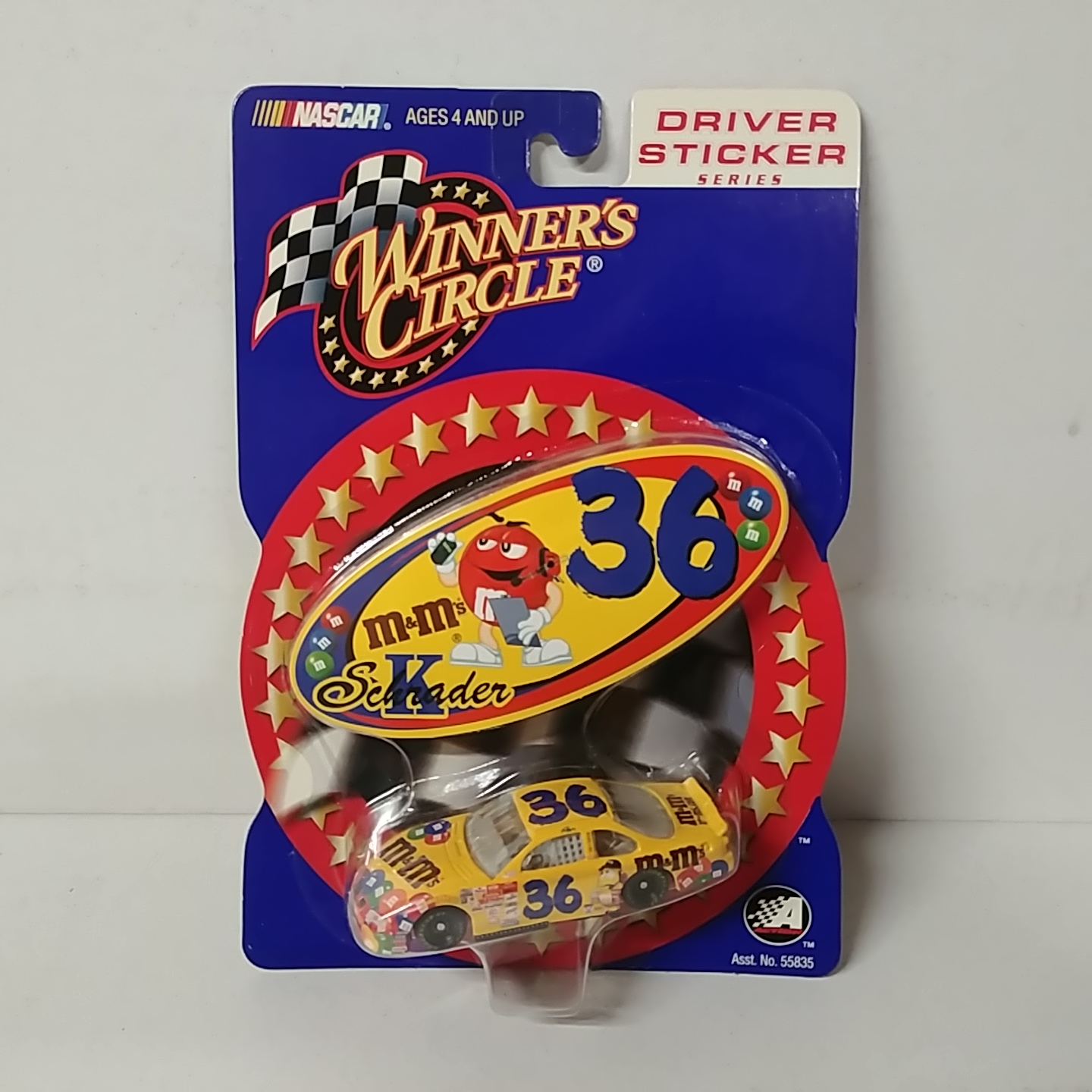 2001 Ken Schrader 1/64th M&M's car