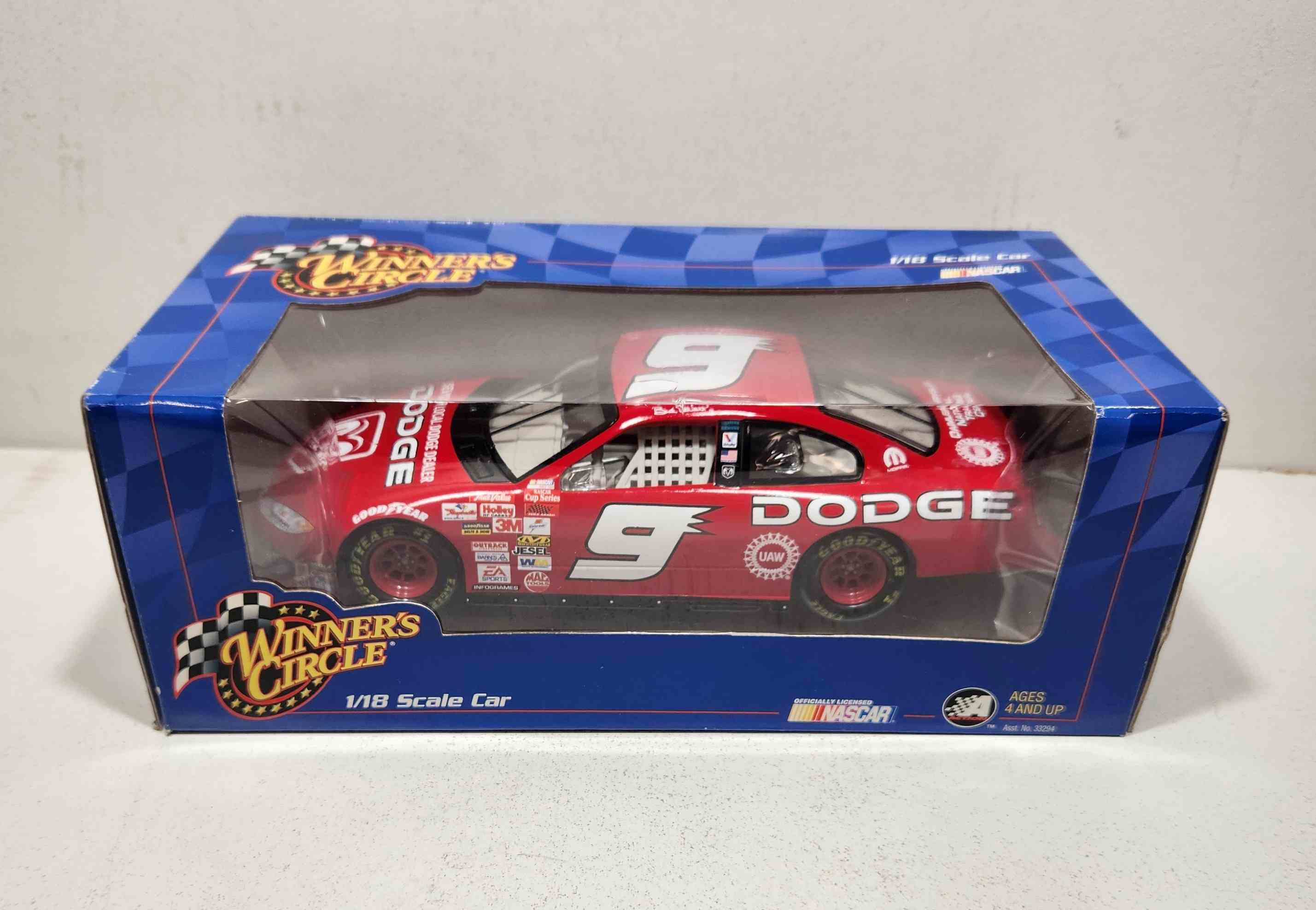 2002 Bill Elliott 1/18th Dodge Dealers