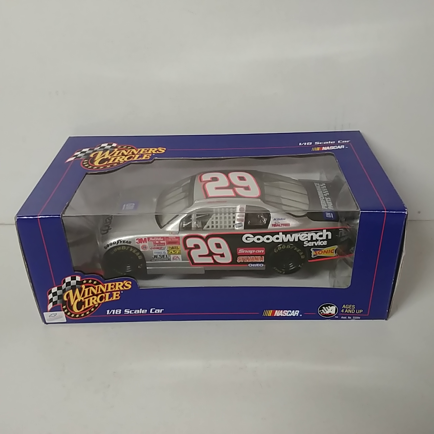 2002 Kevin Harvick 1/18th GM Goodwrench car